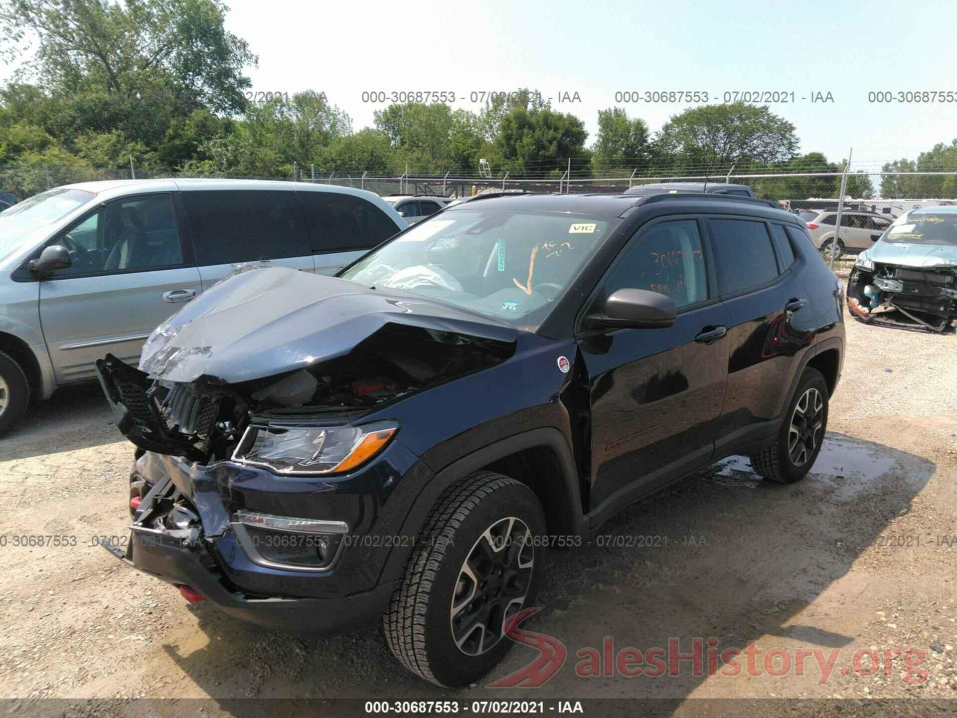 3C4NJDDB2MT501082 2021 JEEP COMPASS