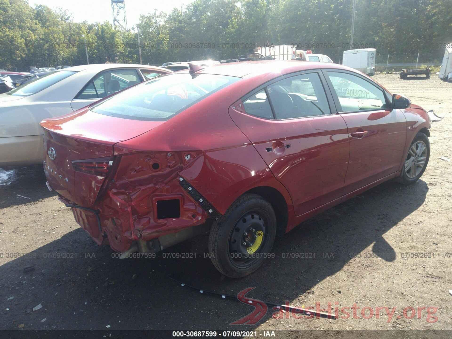 KMHD84LF9LU101600 2020 HYUNDAI ELANTRA