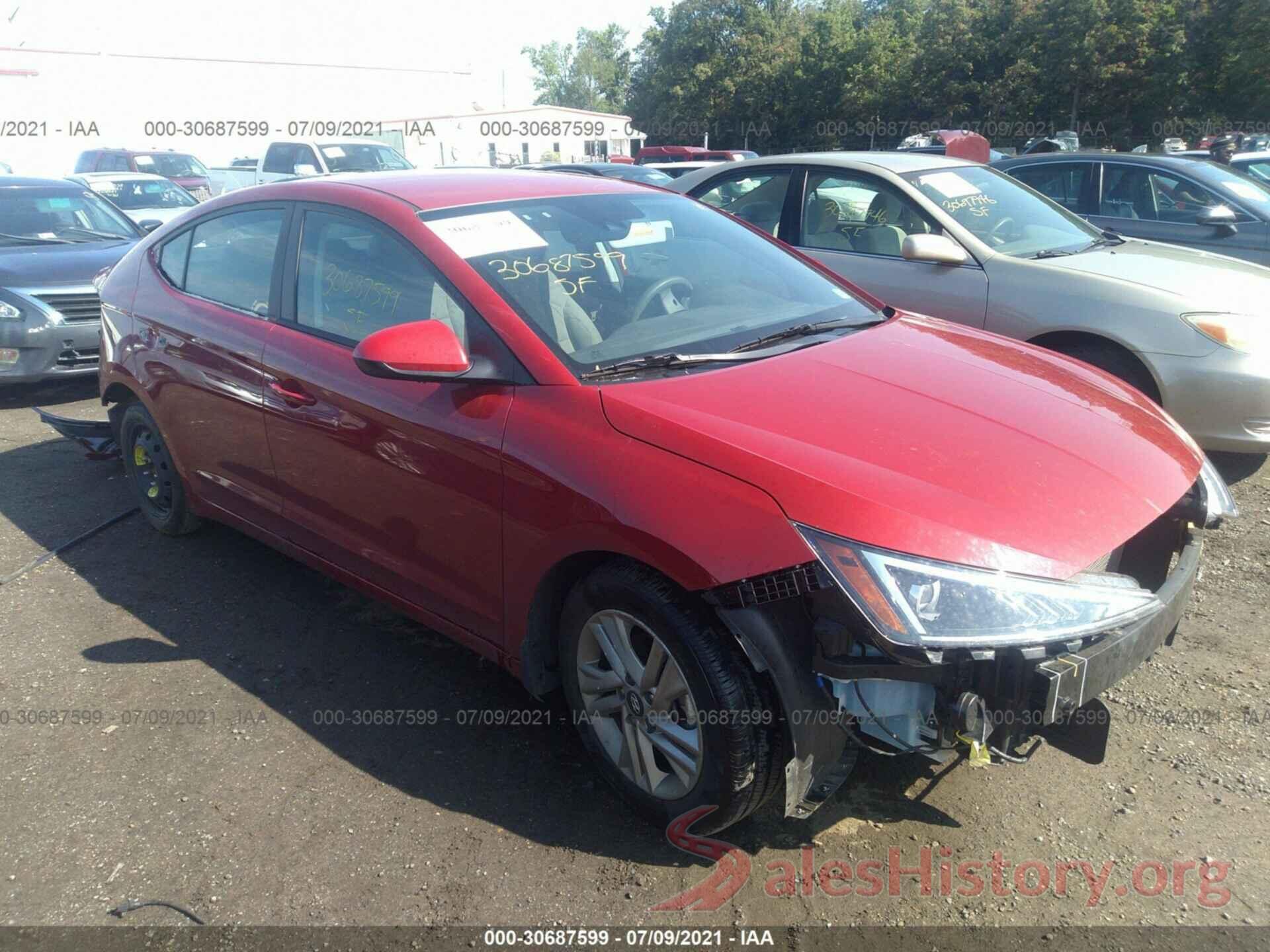 KMHD84LF9LU101600 2020 HYUNDAI ELANTRA