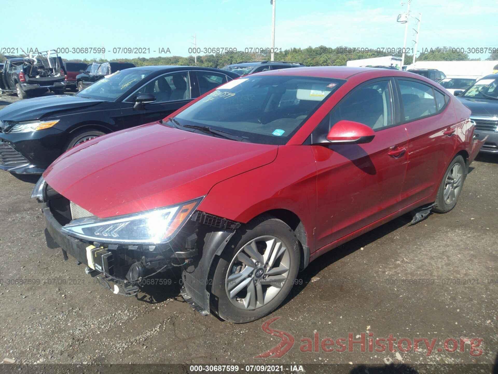 KMHD84LF9LU101600 2020 HYUNDAI ELANTRA