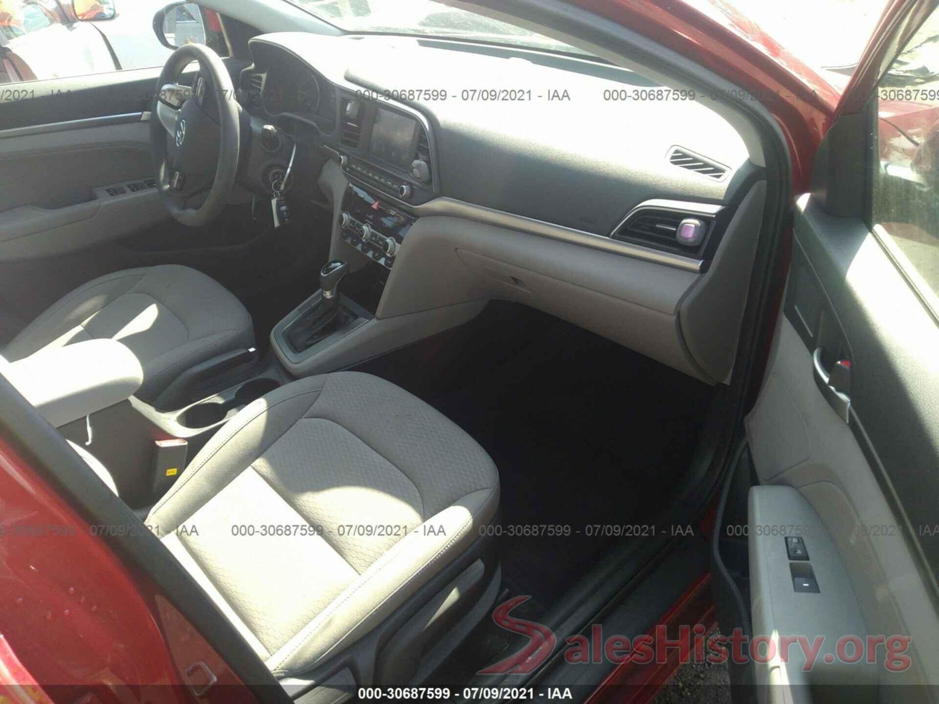 KMHD84LF9LU101600 2020 HYUNDAI ELANTRA