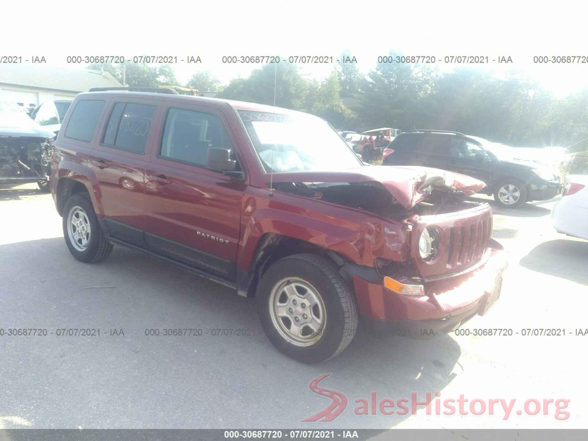 1C4NJRBB7GD657371 2016 JEEP PATRIOT