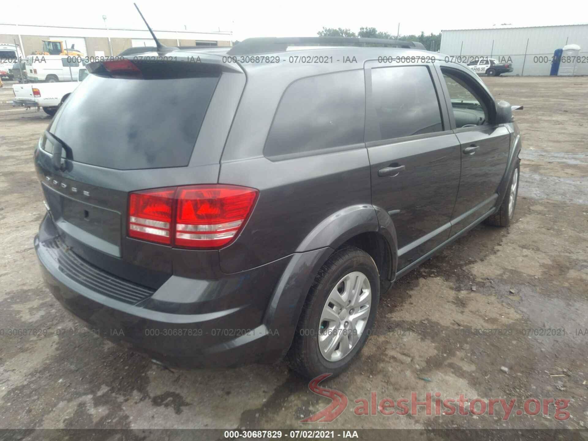 3C4PDCAB1HT677593 2017 DODGE JOURNEY