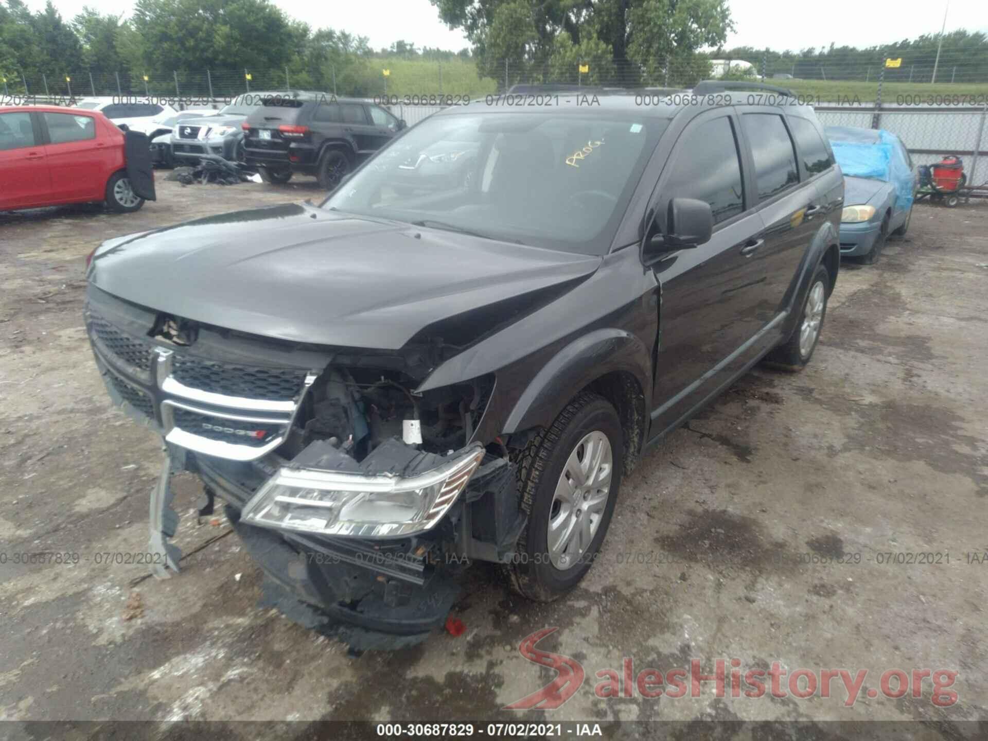 3C4PDCAB1HT677593 2017 DODGE JOURNEY