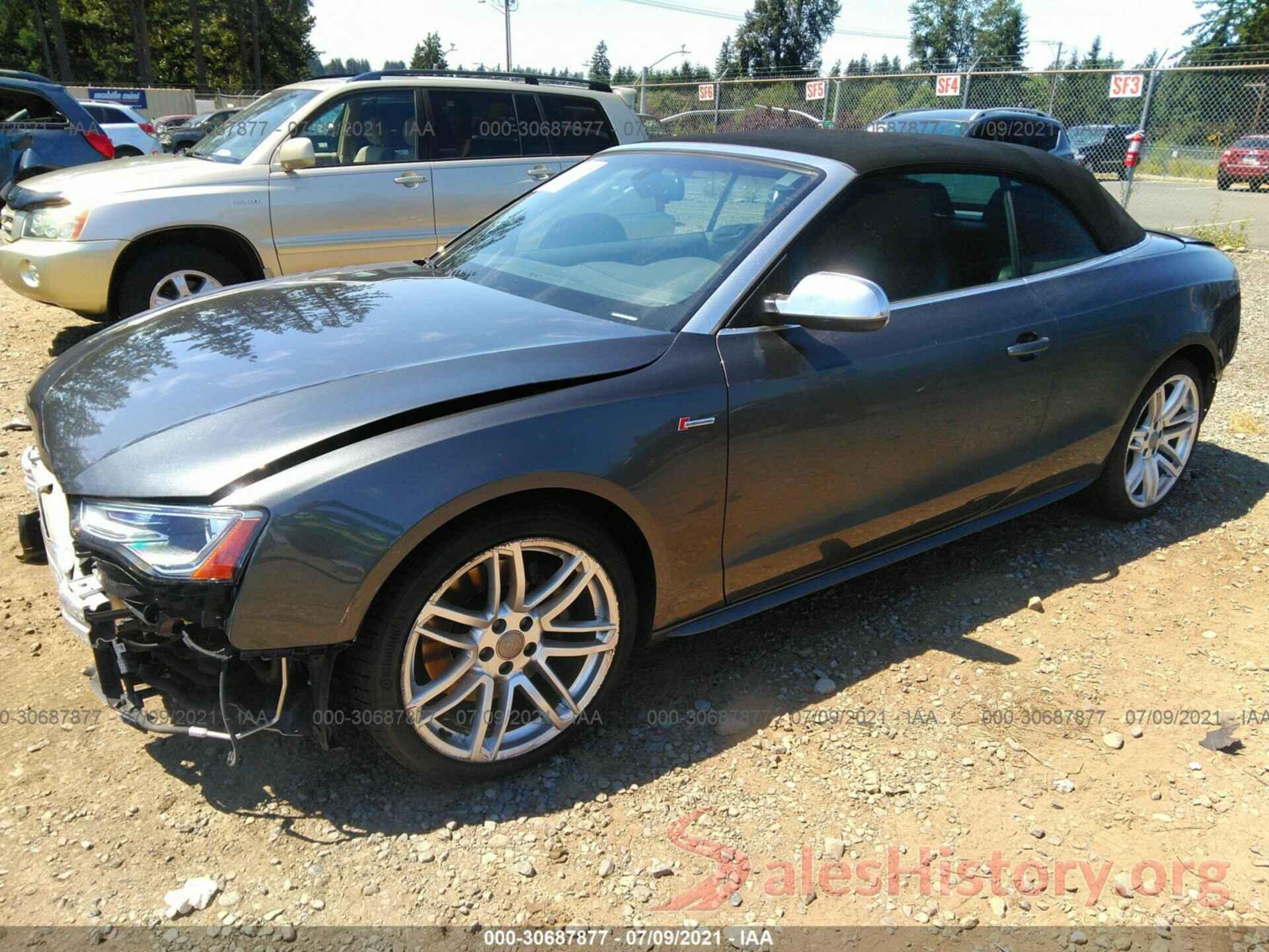 WAUC4AFHXGN011389 2016 AUDI S5