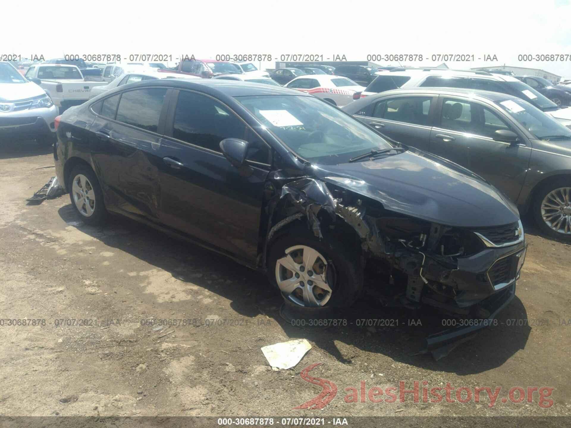 1G1BC5SM5G7274687 2016 CHEVROLET CRUZE