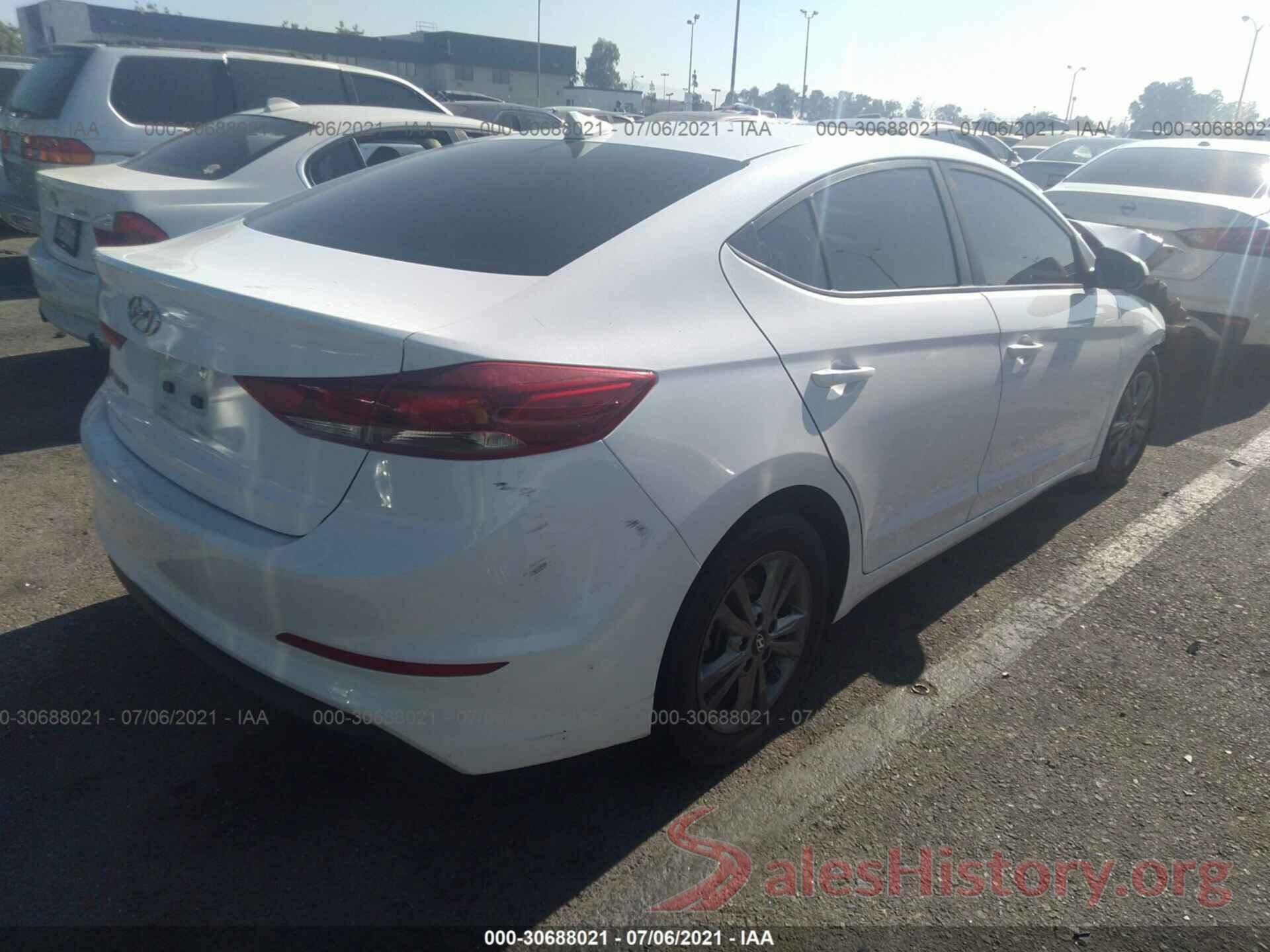 5NPD84LF1JH244133 2018 HYUNDAI ELANTRA