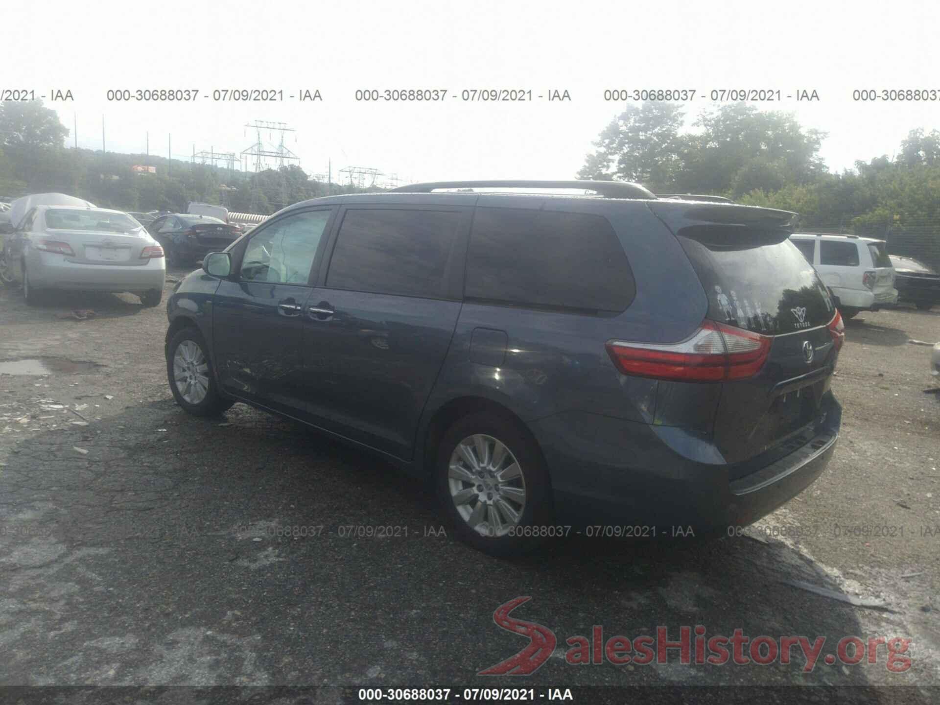 5TDDK3DC0GS135567 2016 TOYOTA SIENNA