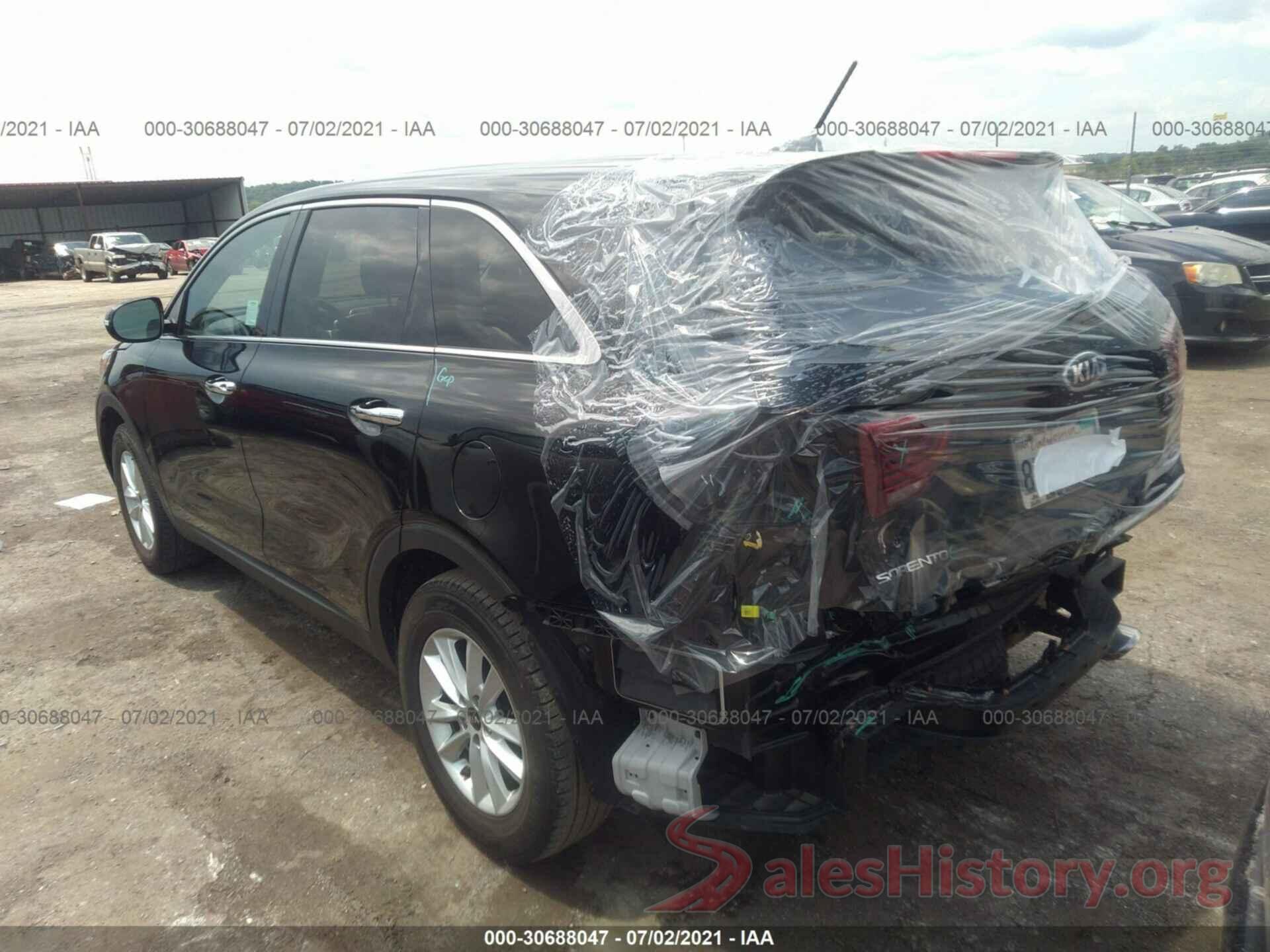 5XYPG4A33KG527327 2019 KIA SORENTO