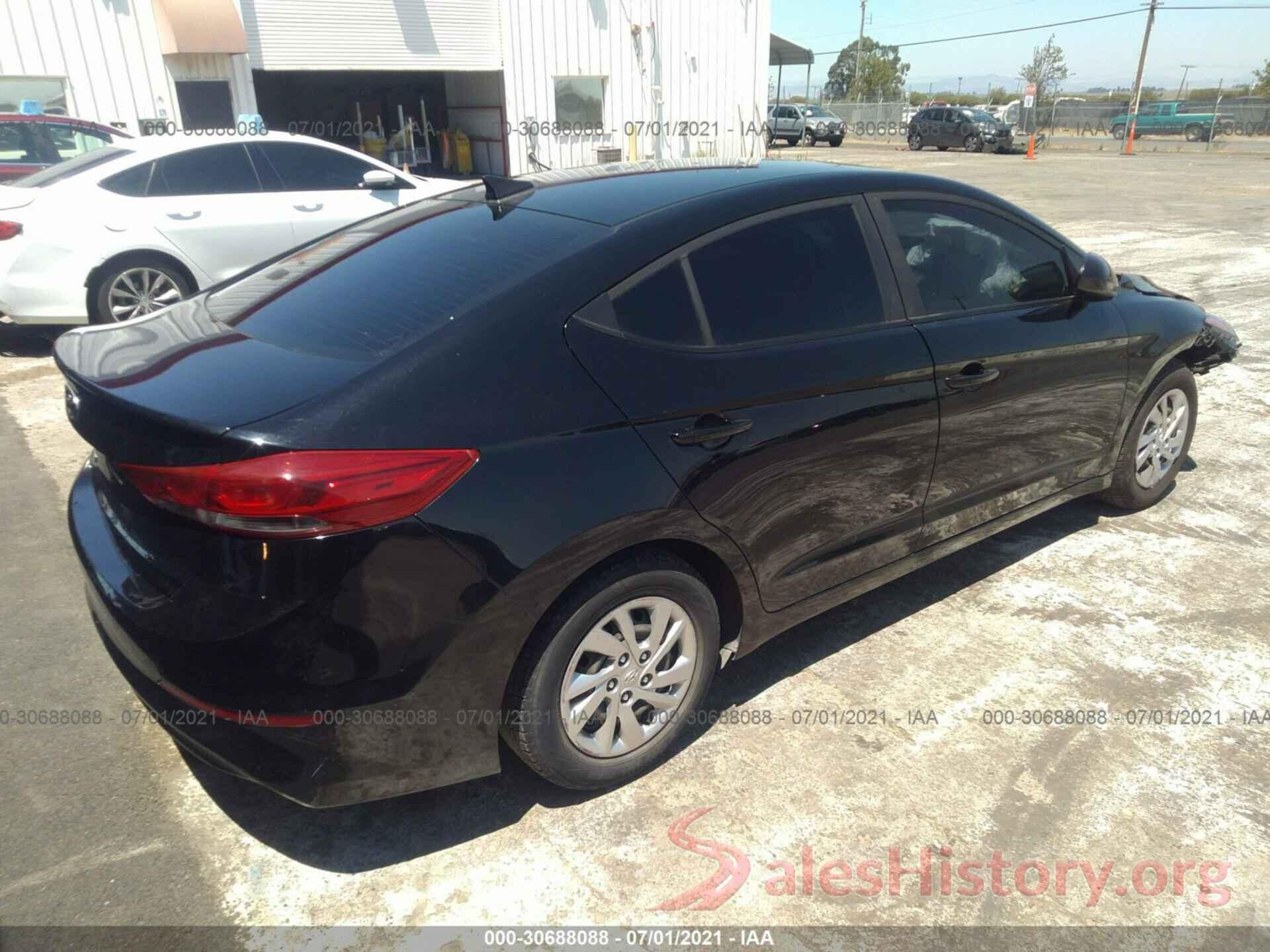 KMHD74LF8HU122707 2017 HYUNDAI ELANTRA