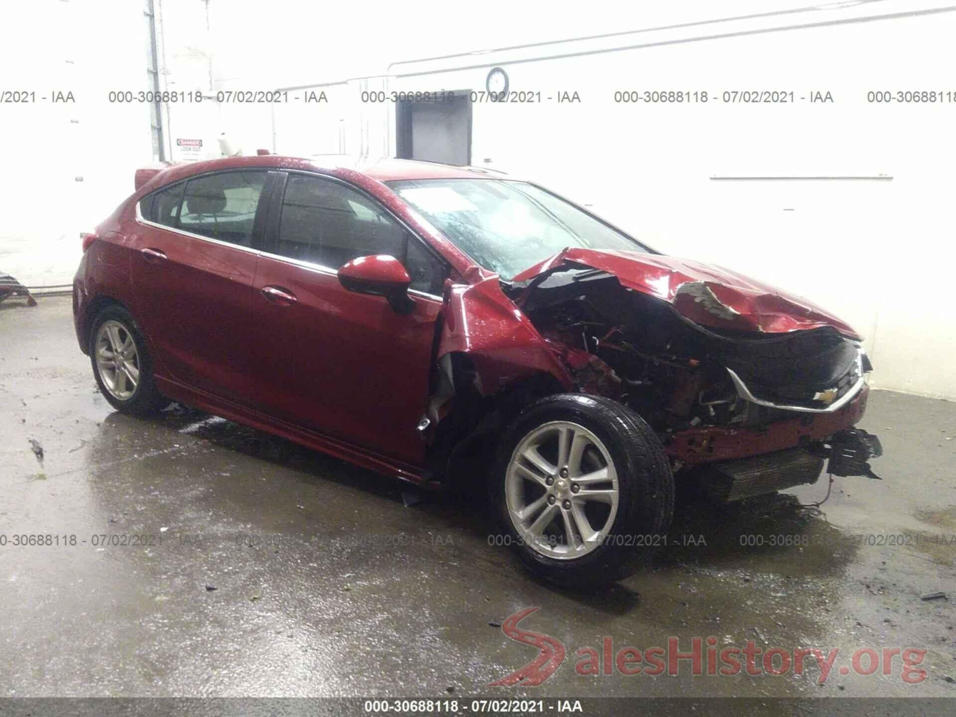 3G1BE6SM2HS547412 2017 CHEVROLET CRUZE