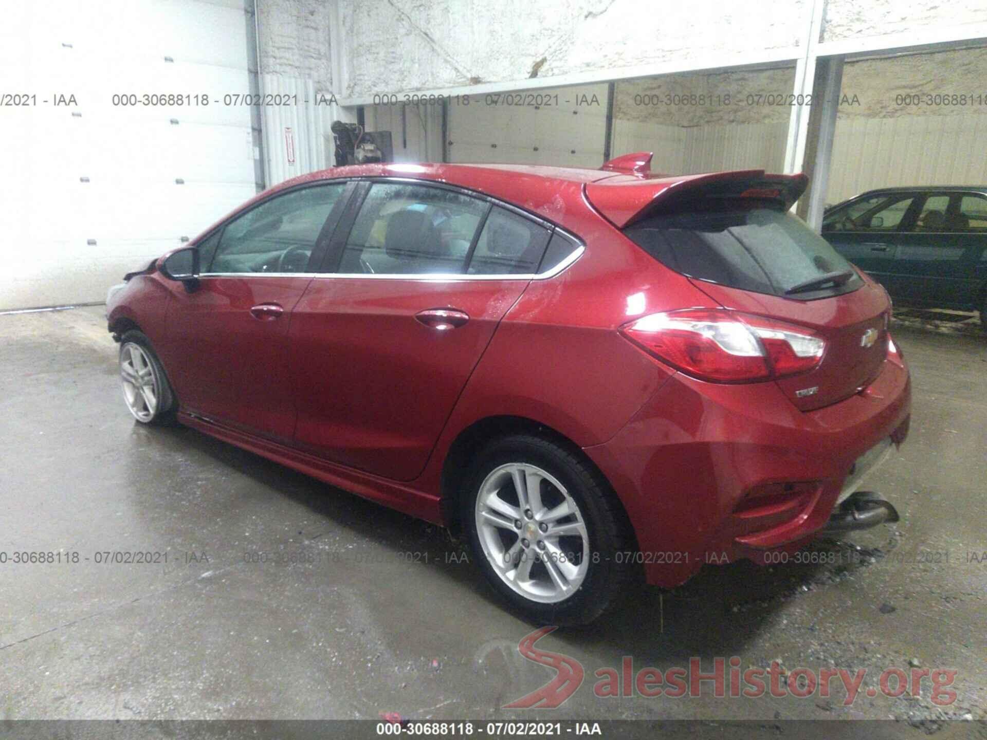 3G1BE6SM2HS547412 2017 CHEVROLET CRUZE