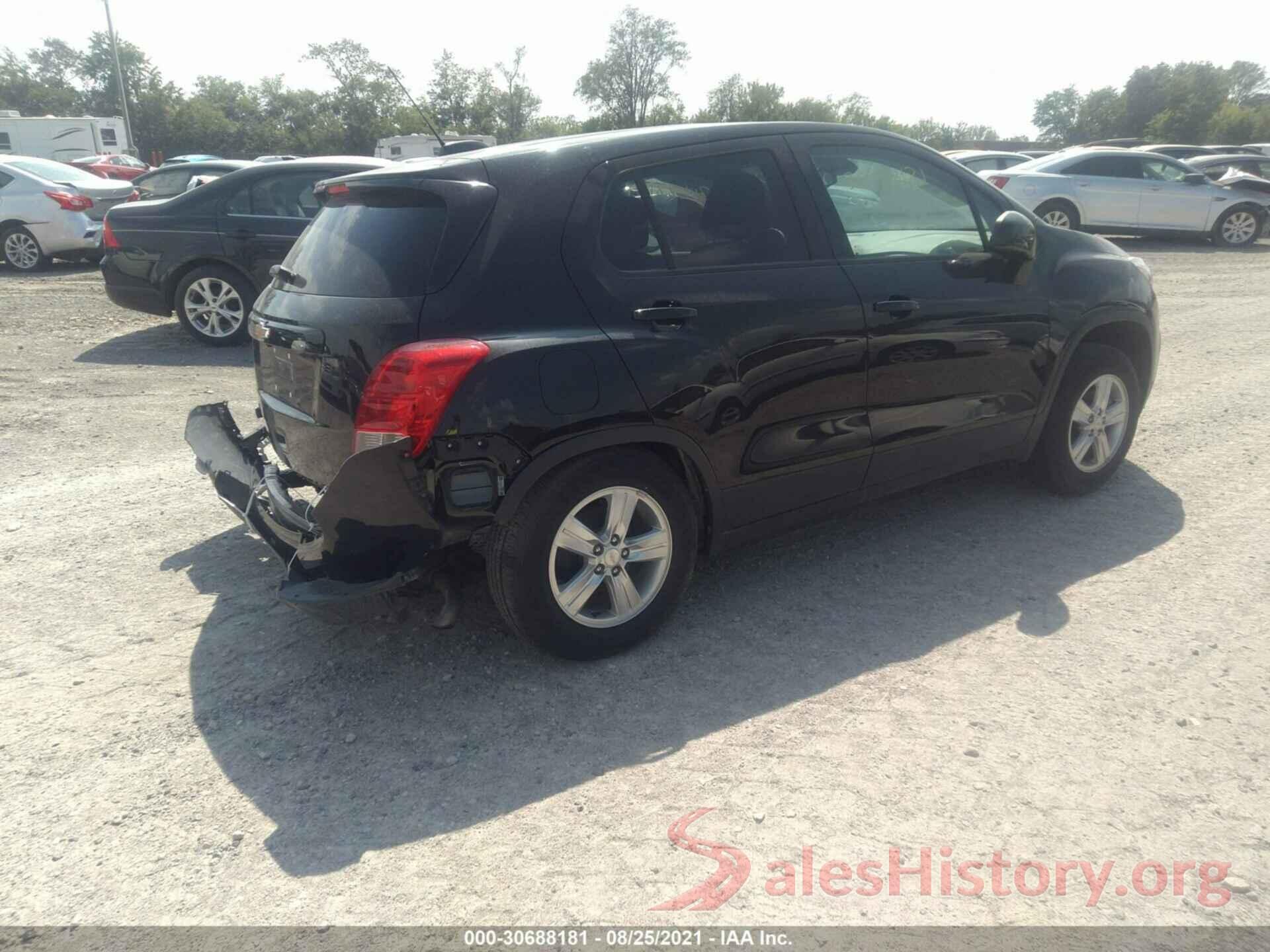 3GNCJKSB8KL337453 2019 CHEVROLET TRAX