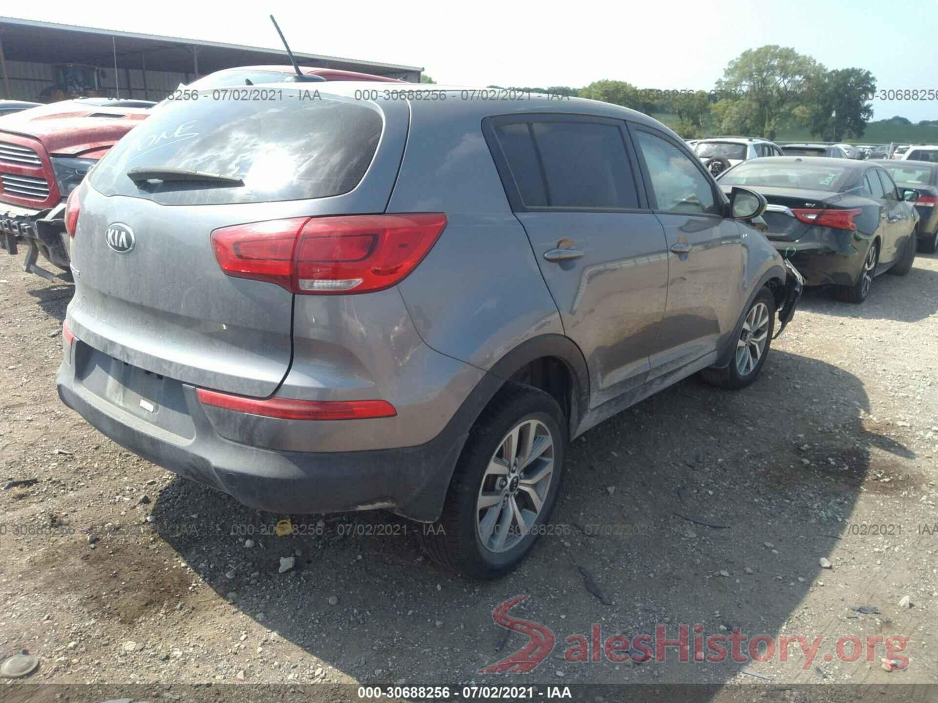 KNDPBCAC9G7867806 2016 KIA SPORTAGE