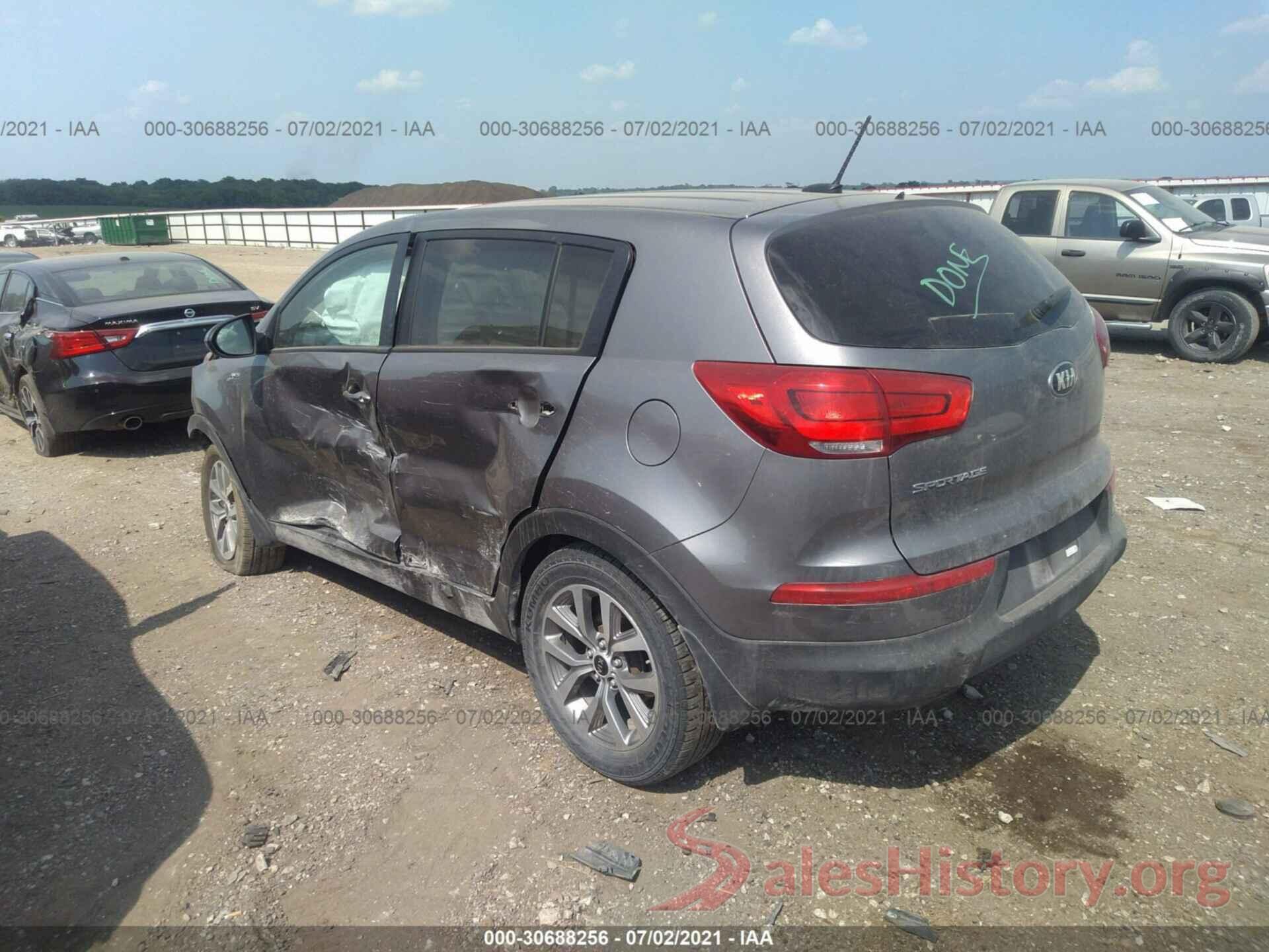 KNDPBCAC9G7867806 2016 KIA SPORTAGE