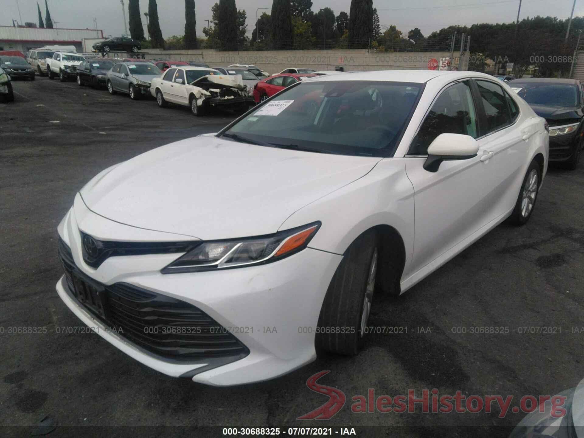 4T1B11HK0KU728412 2019 TOYOTA CAMRY