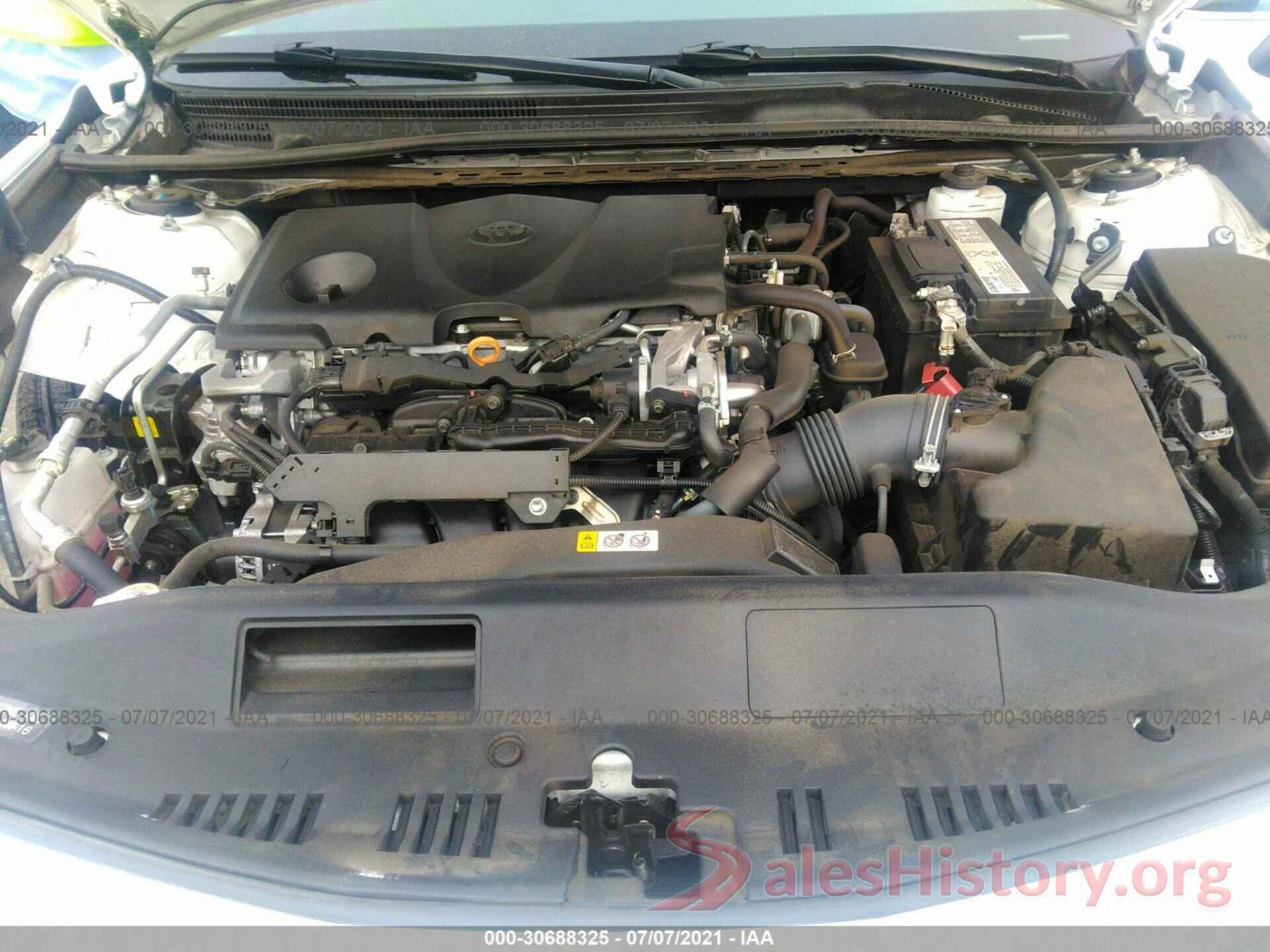 4T1B11HK0KU728412 2019 TOYOTA CAMRY