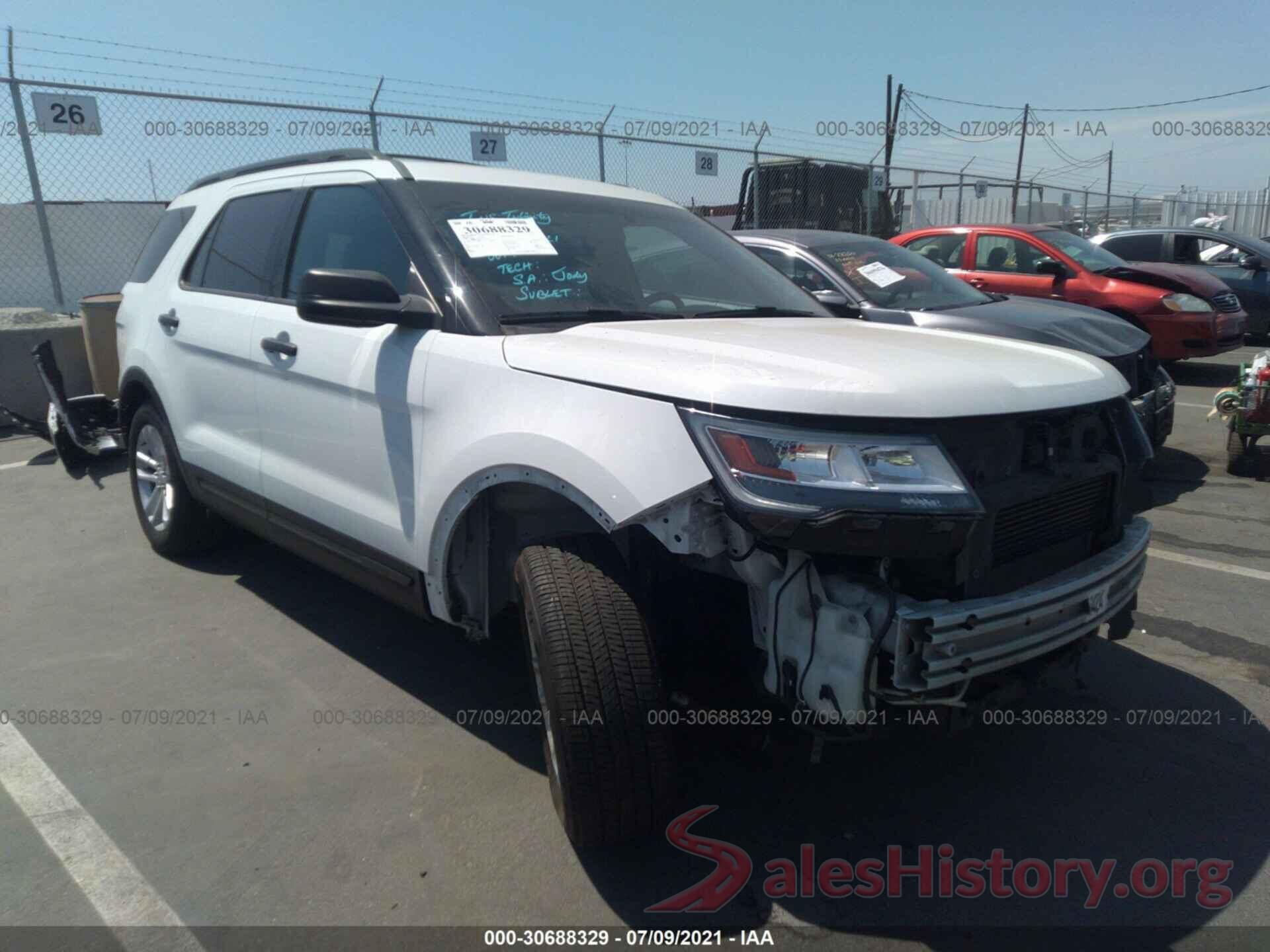 1FM5K7BH9HGD24896 2017 FORD EXPLORER