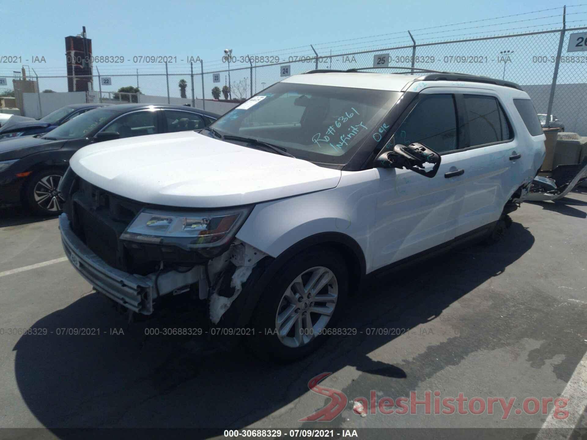 1FM5K7BH9HGD24896 2017 FORD EXPLORER