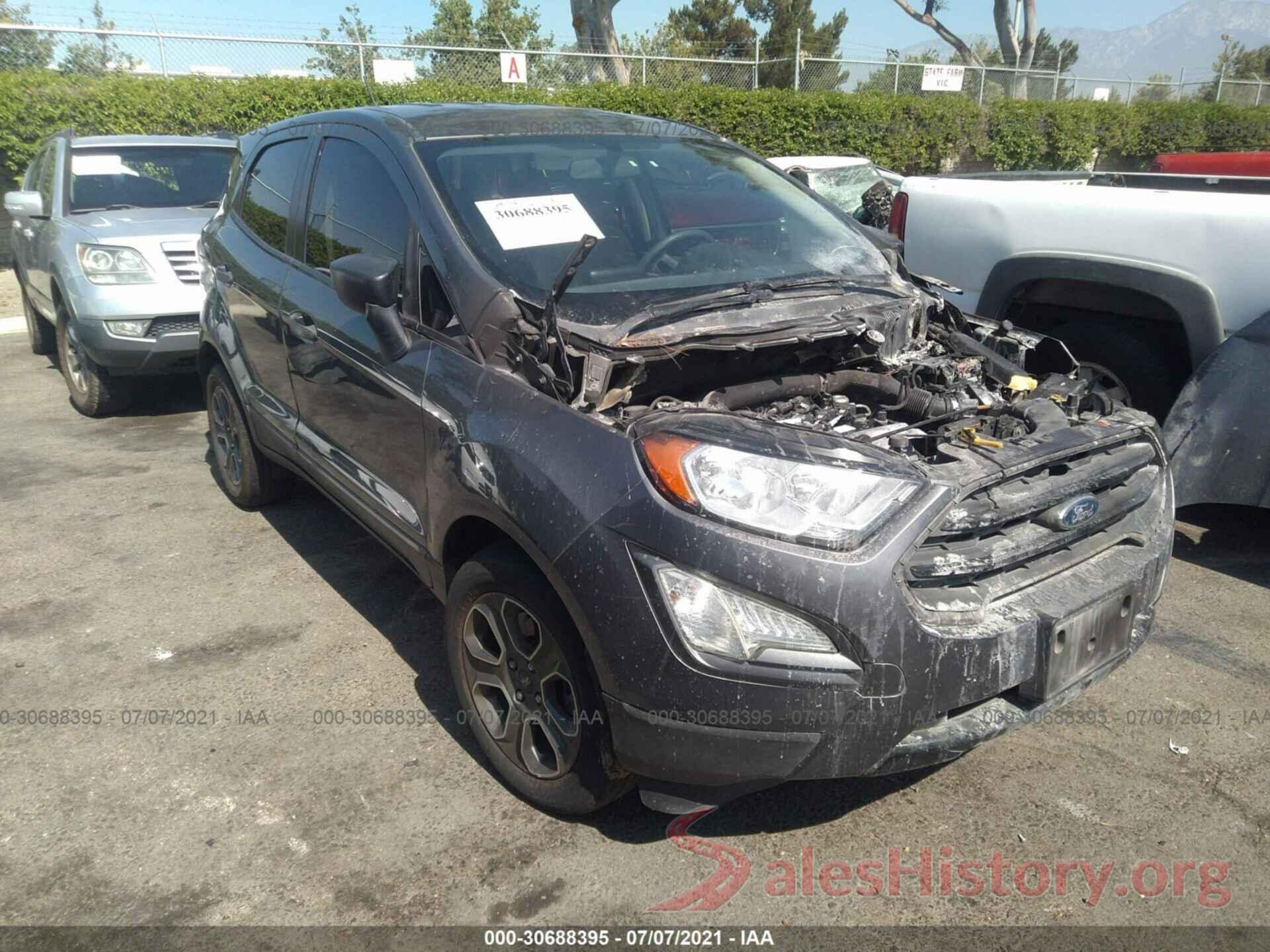 MAJ3P1RE1JC172427 2018 FORD ECOSPORT