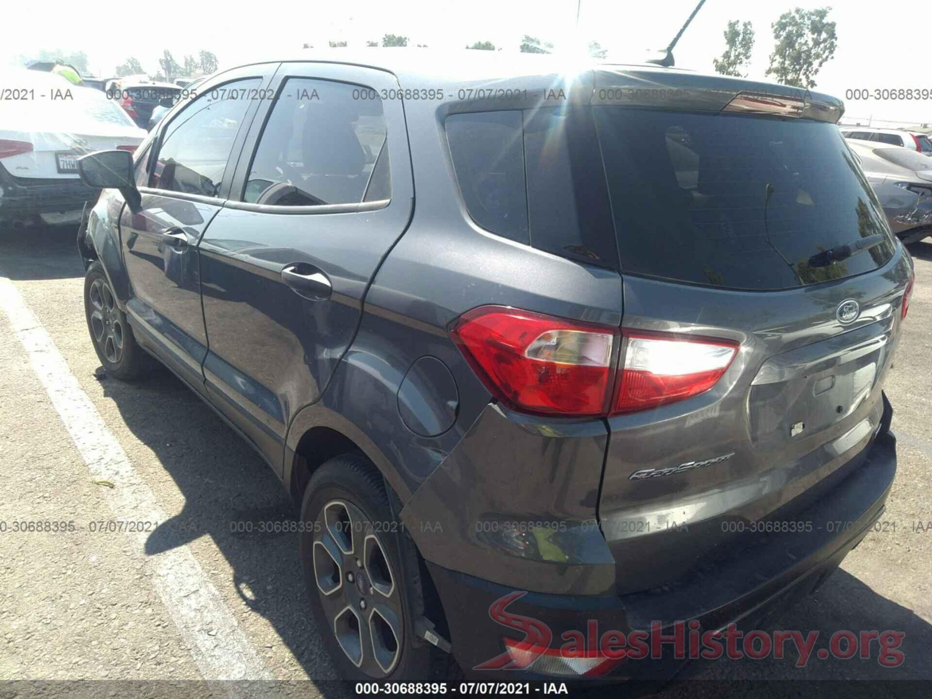 MAJ3P1RE1JC172427 2018 FORD ECOSPORT