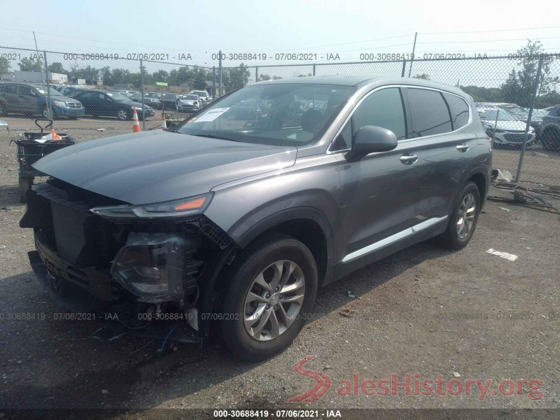 5NMS3CADXKH006104 2019 HYUNDAI SANTA FE