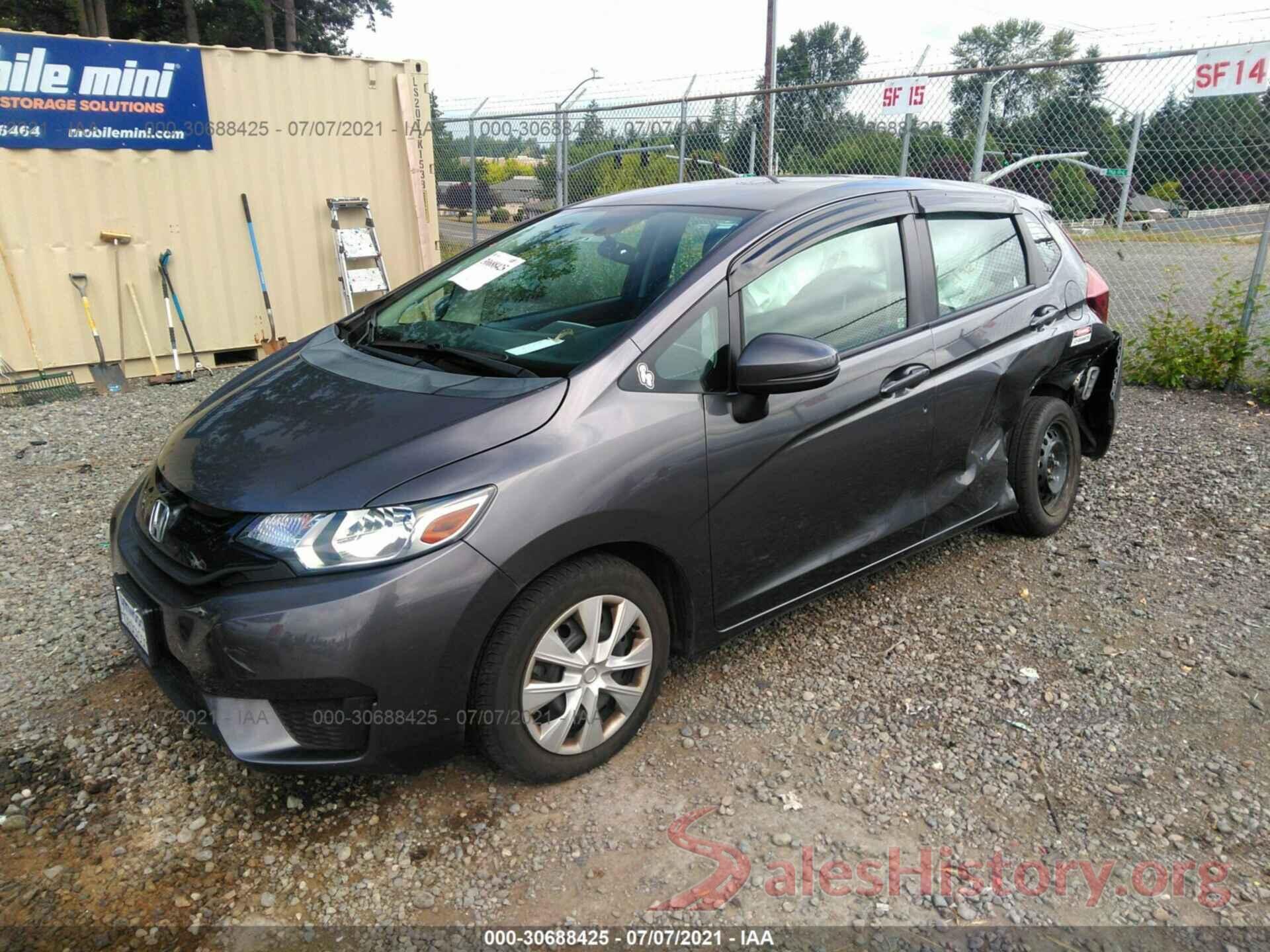 3HGGK5G55HM701392 2017 HONDA FIT