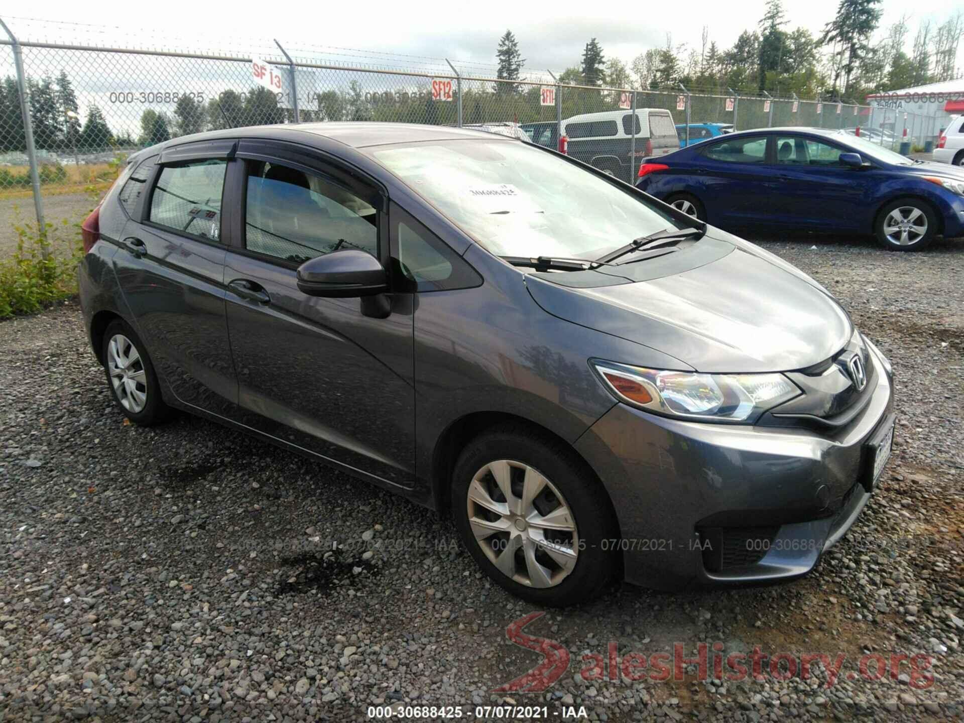 3HGGK5G55HM701392 2017 HONDA FIT