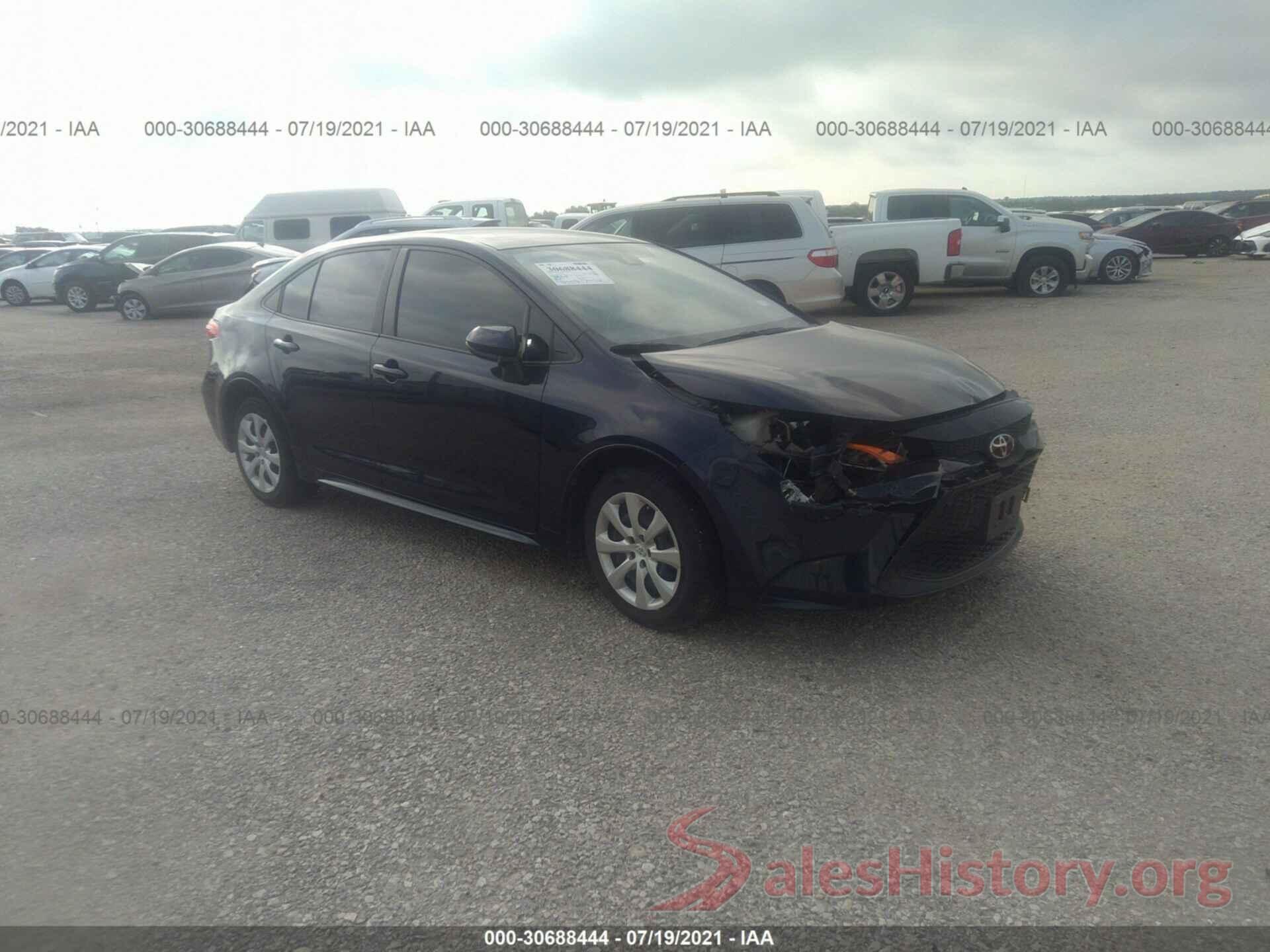 JTDEPMAEXMJ145890 2021 TOYOTA COROLLA