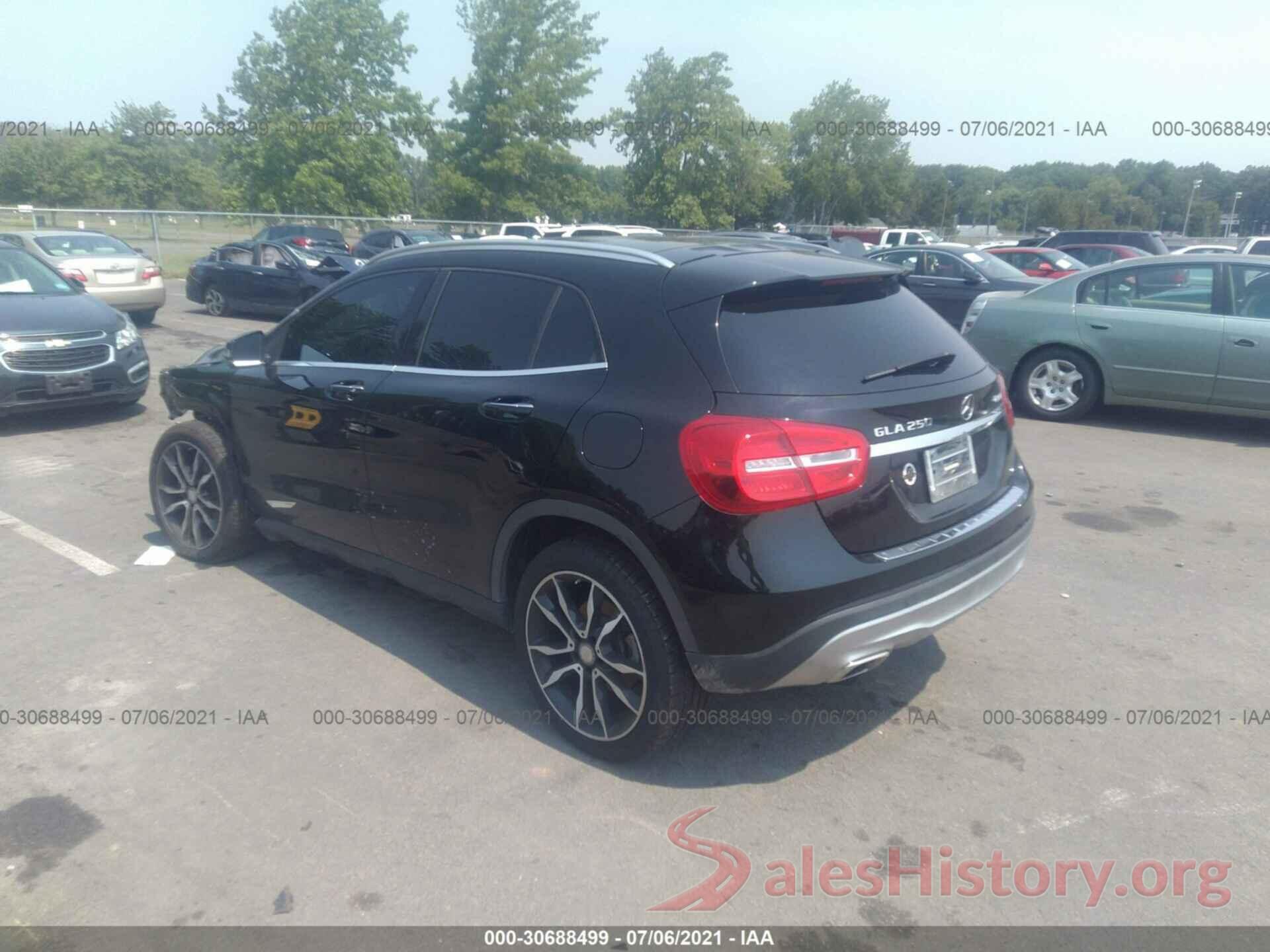 WDCTG4GBXHJ343146 2017 MERCEDES-BENZ GLA