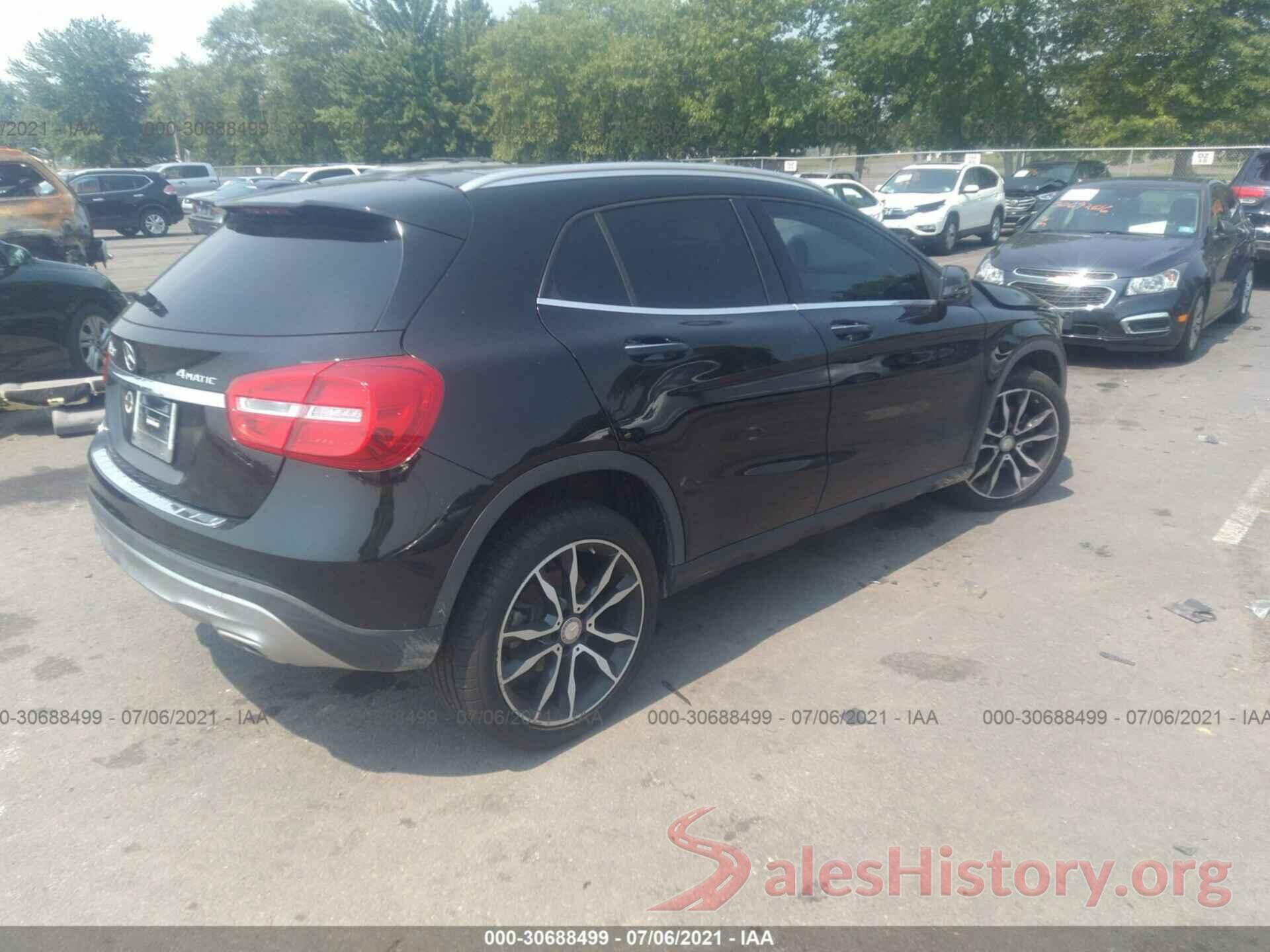 WDCTG4GBXHJ343146 2017 MERCEDES-BENZ GLA