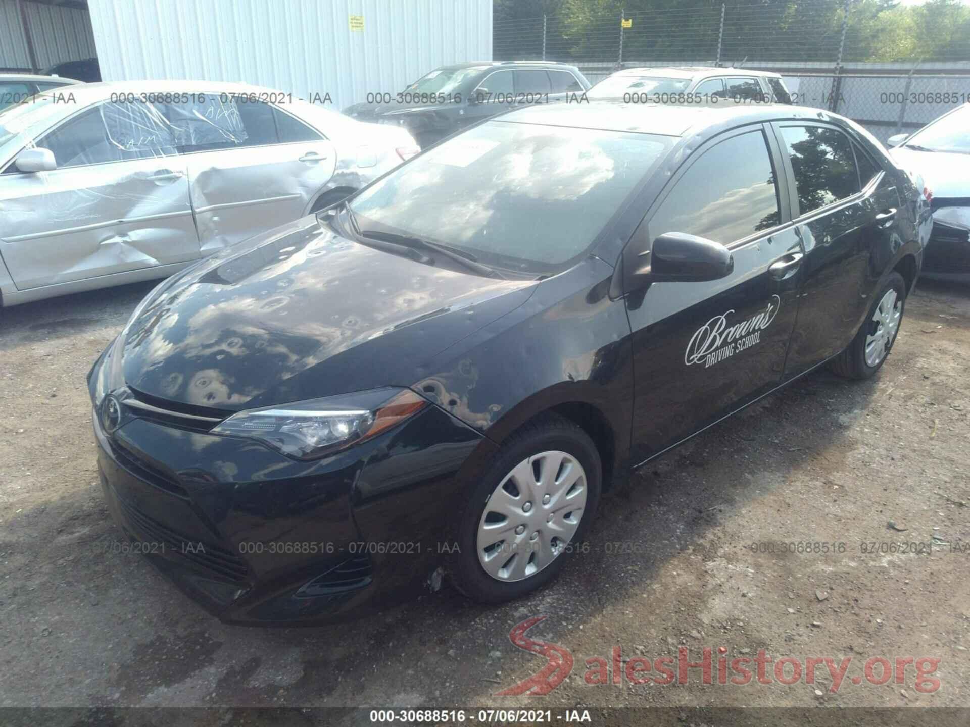 5YFBURHE1JP836991 2018 TOYOTA COROLLA