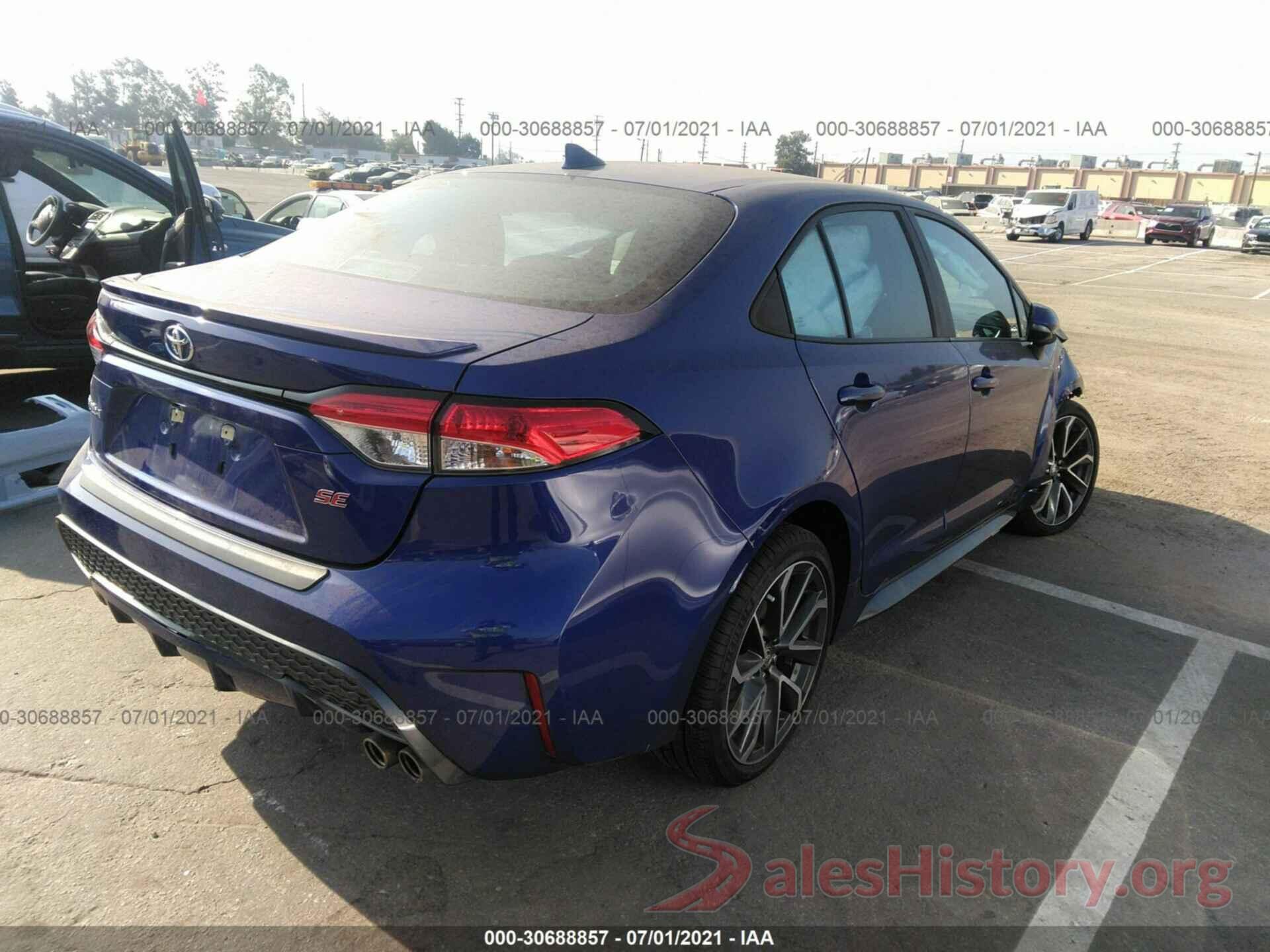 5YFS4RCE7LP015100 2020 TOYOTA COROLLA