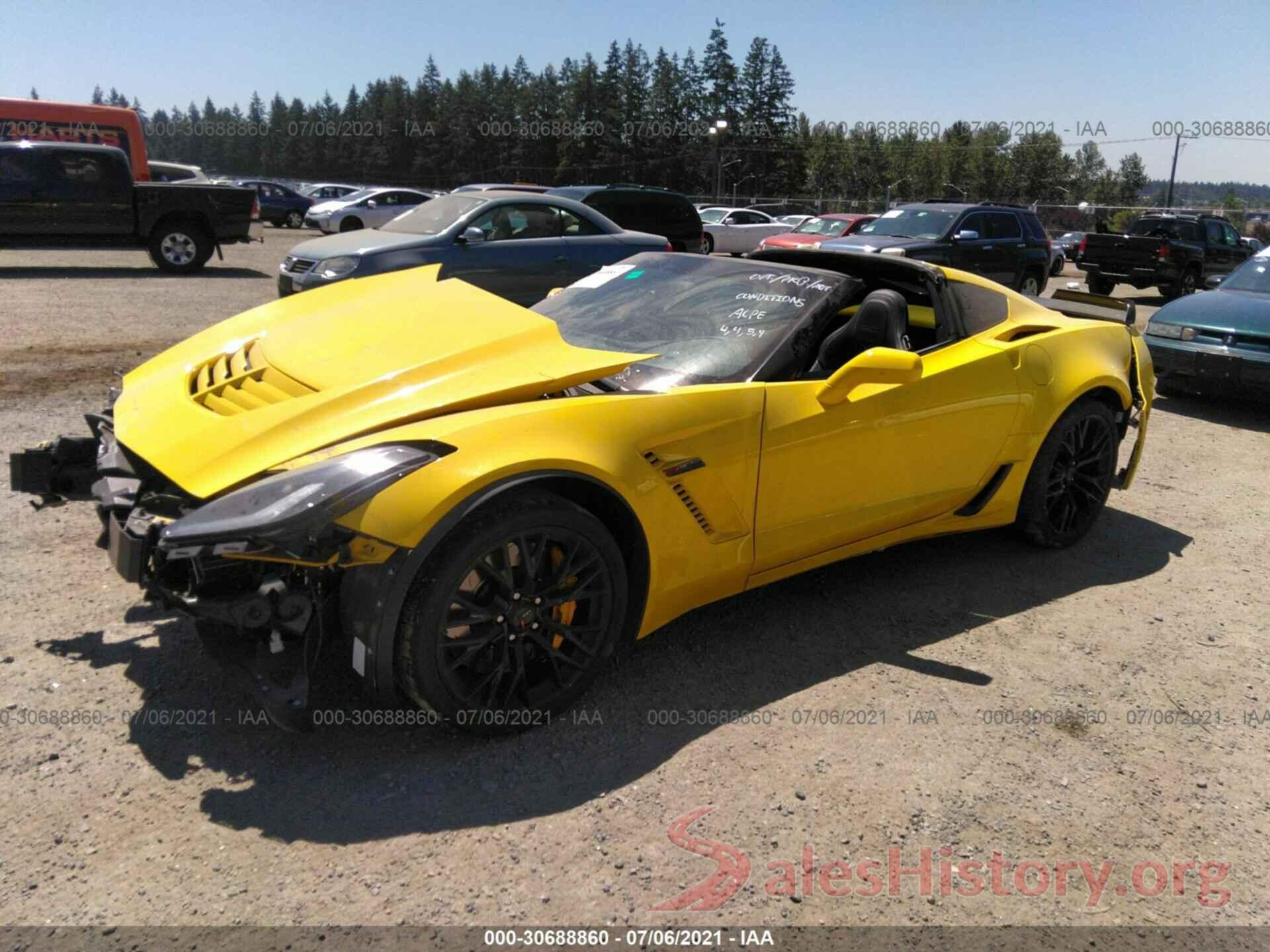 1G1YS2D61G5607960 2016 CHEVROLET CORVETTE