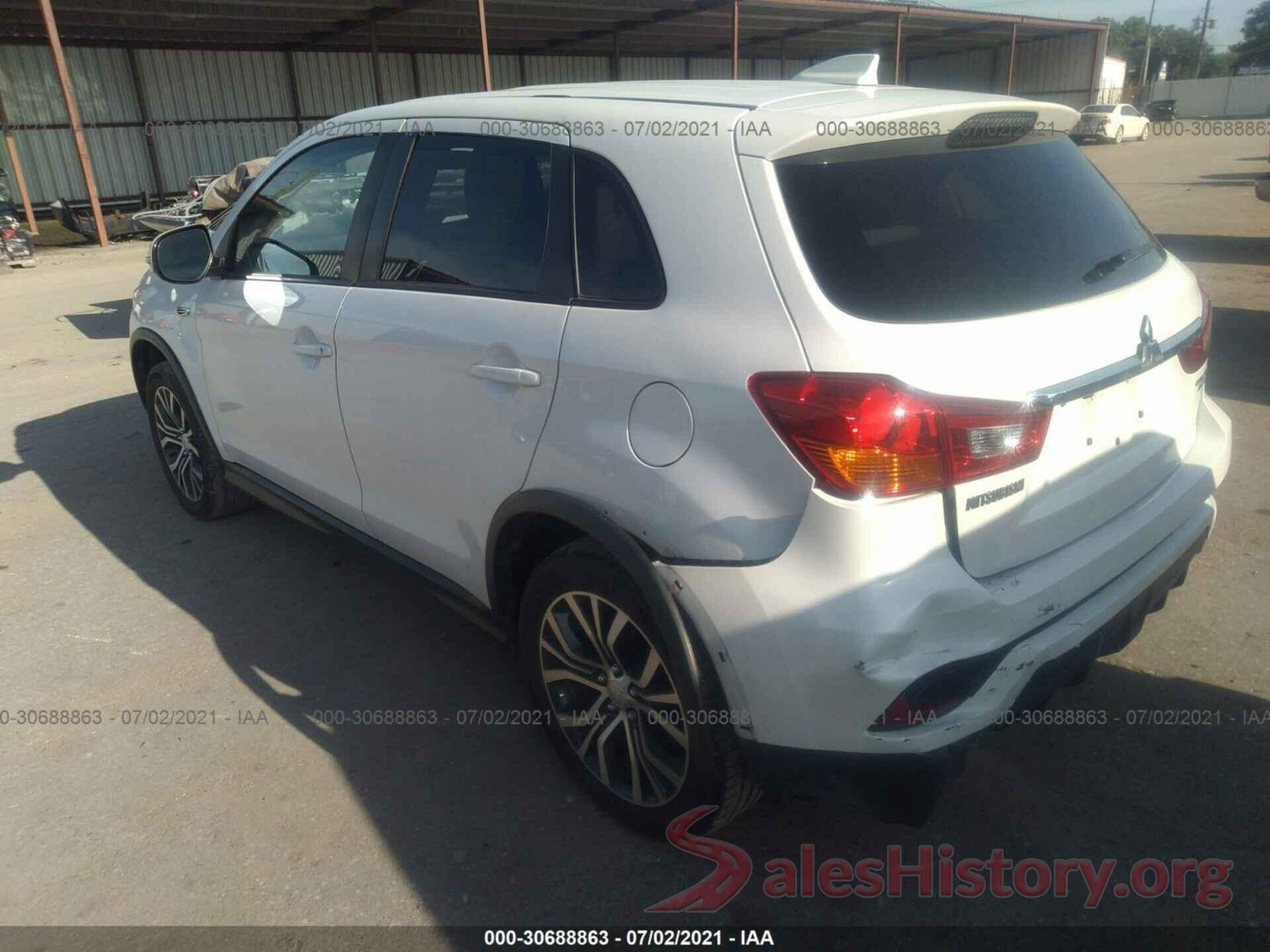 JA4AP3AU0JZ003734 2018 MITSUBISHI OUTLANDER SPORT