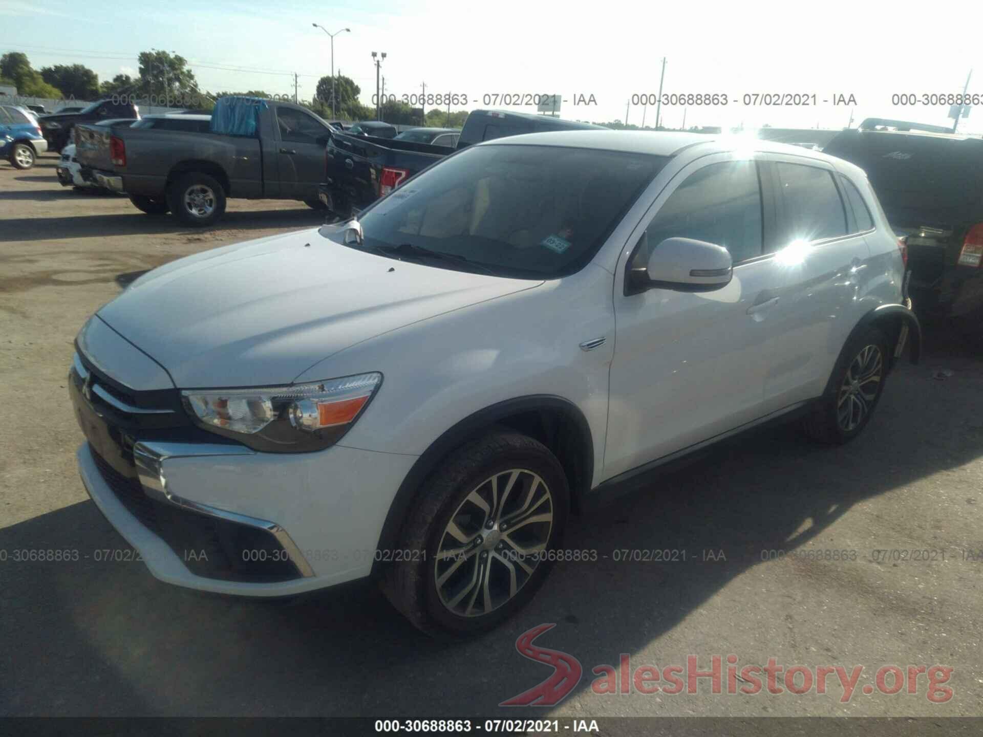 JA4AP3AU0JZ003734 2018 MITSUBISHI OUTLANDER SPORT