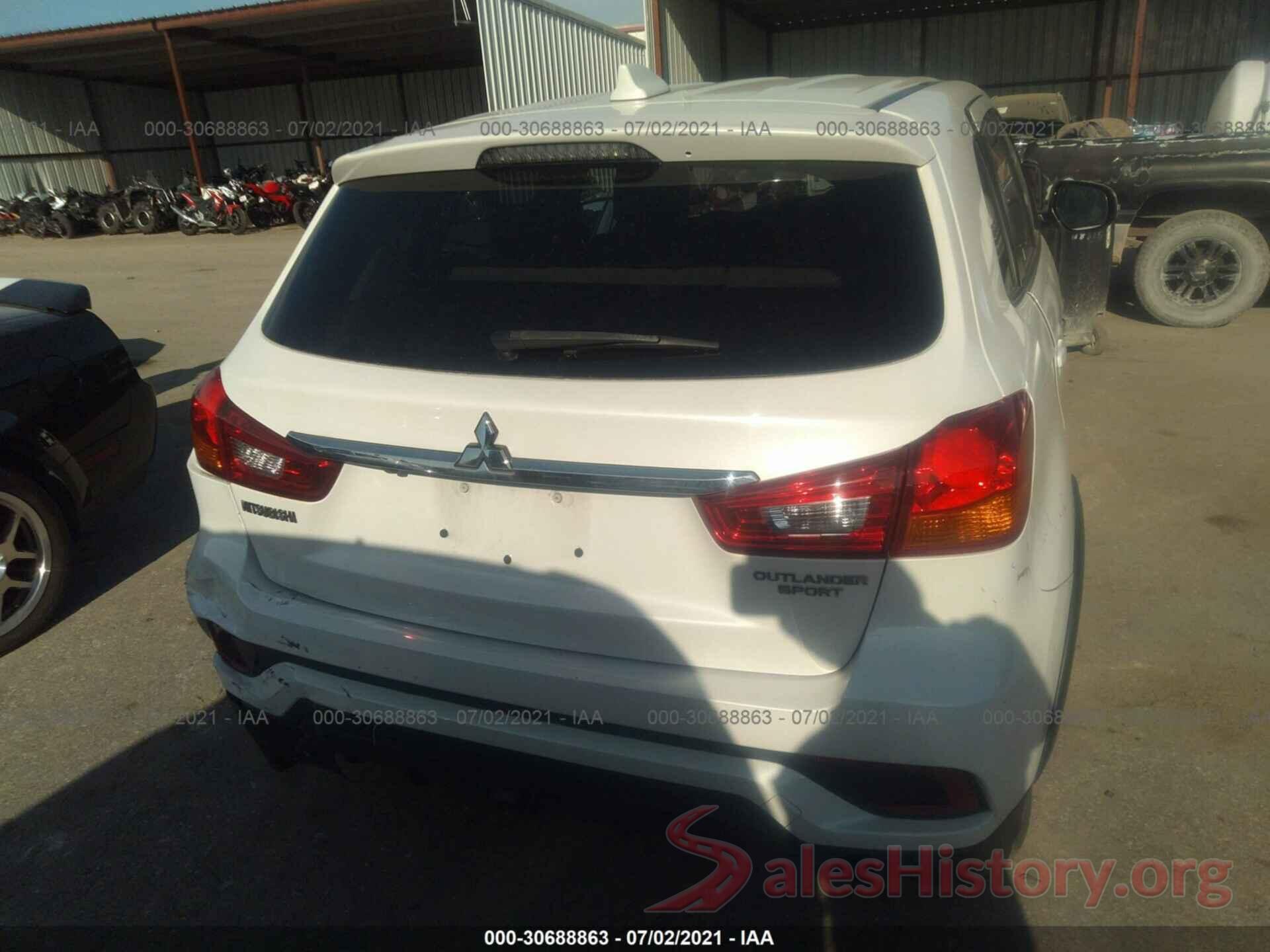 JA4AP3AU0JZ003734 2018 MITSUBISHI OUTLANDER SPORT