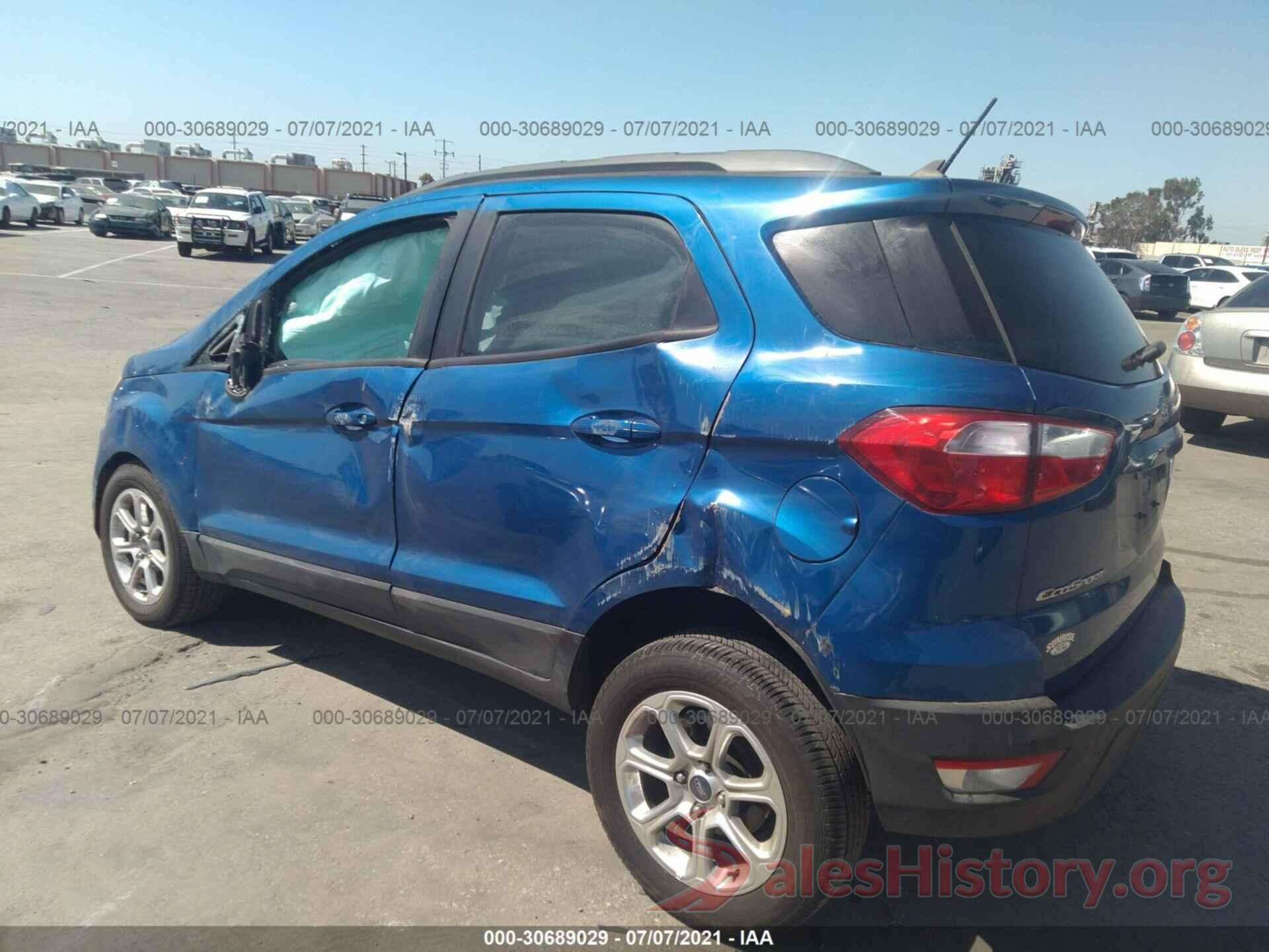 MAJ3S2GE7KC264716 2019 FORD ECOSPORT