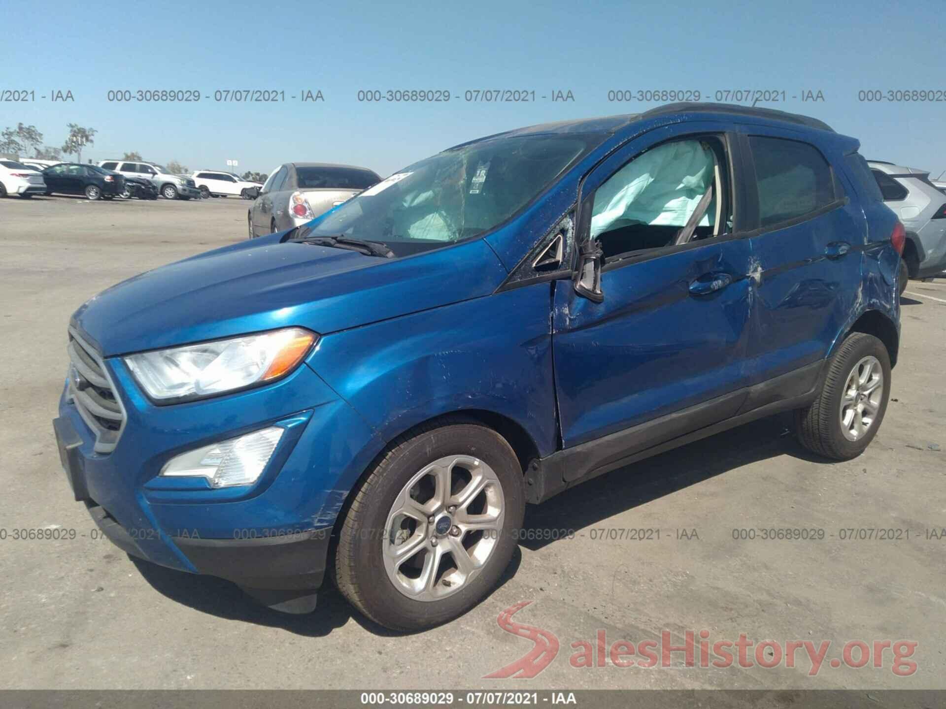 MAJ3S2GE7KC264716 2019 FORD ECOSPORT