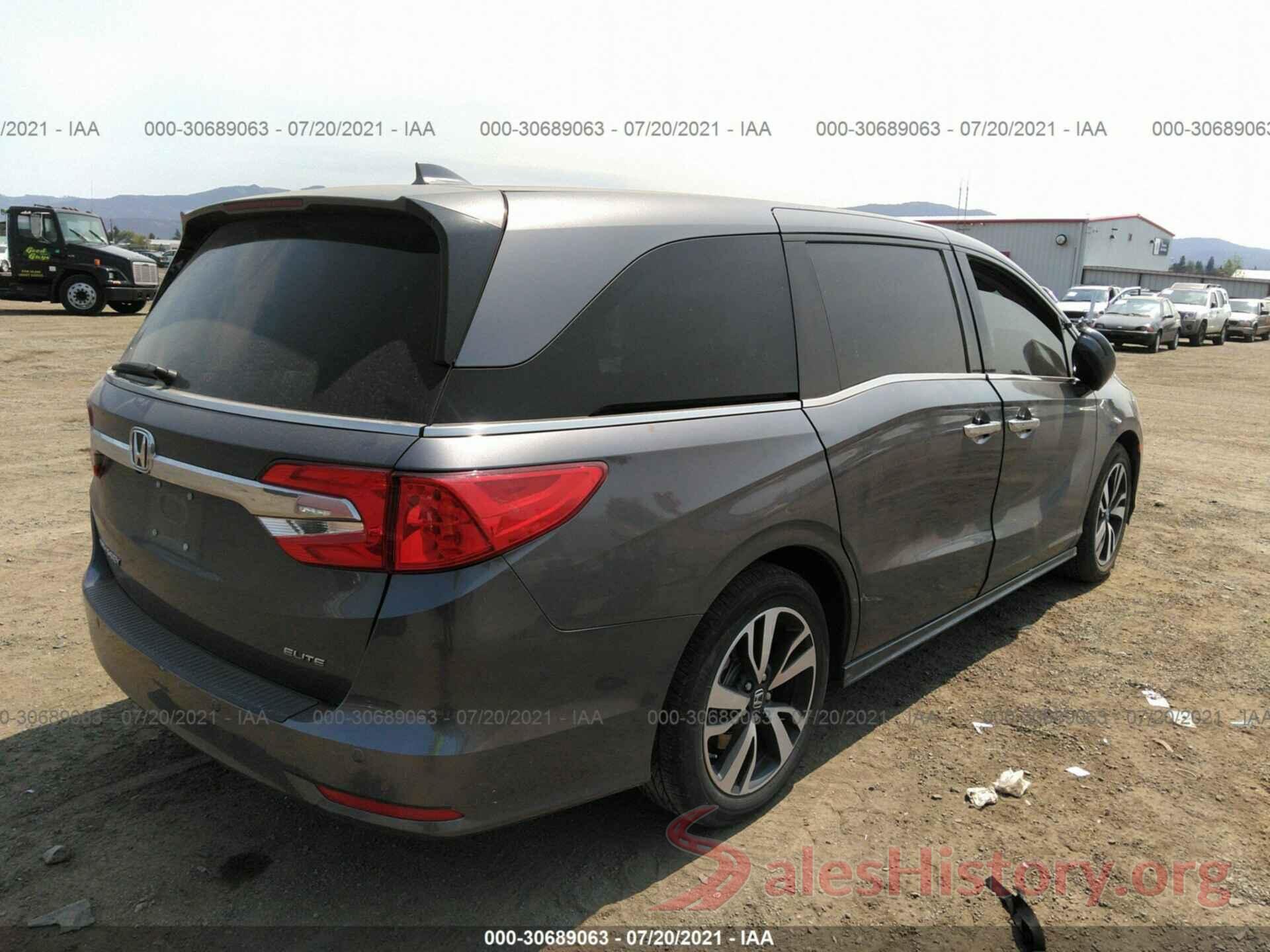 5FNRL6H94KB024861 2019 HONDA ODYSSEY