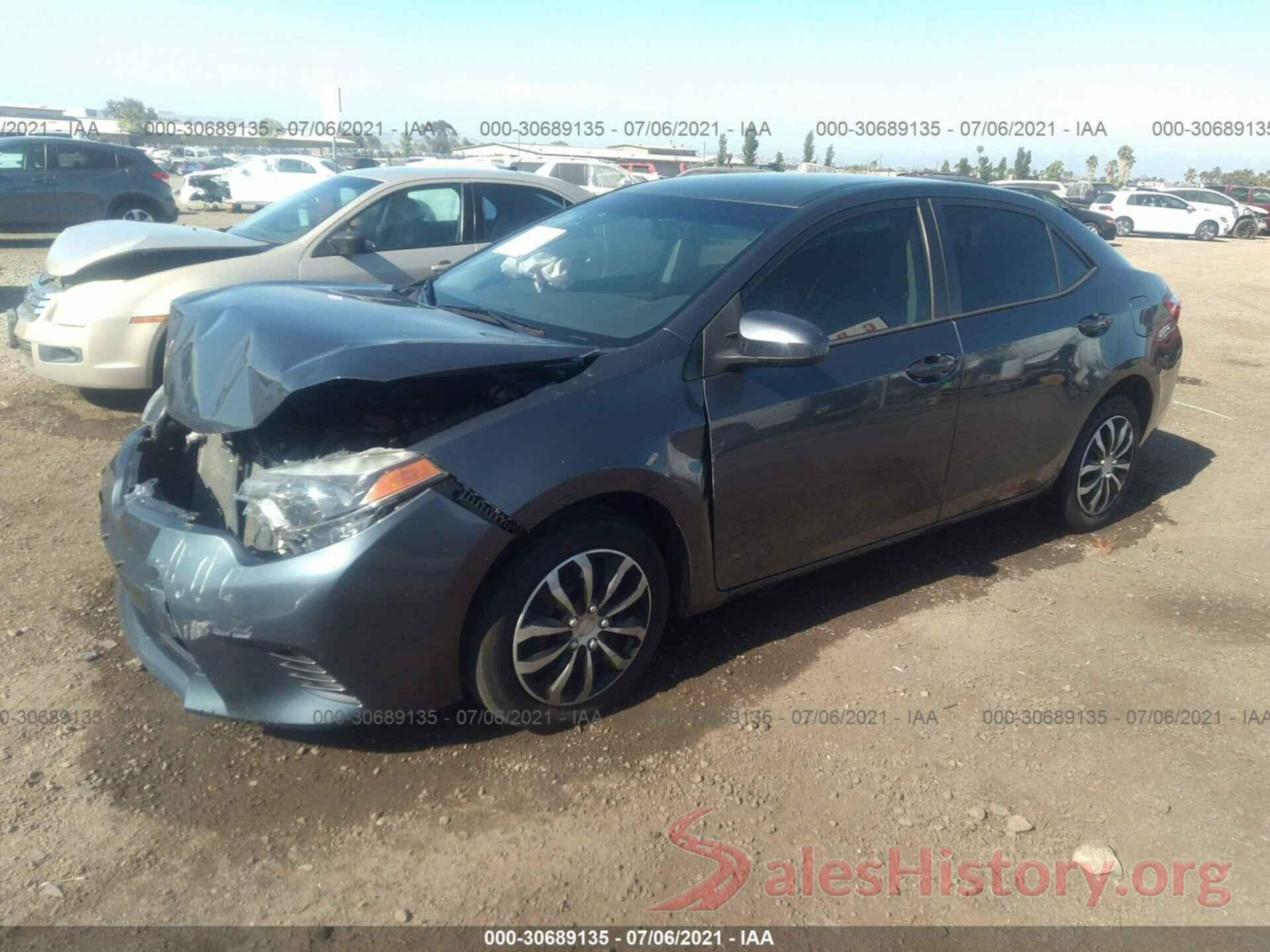 2T1BURHEXGC683469 2016 TOYOTA COROLLA