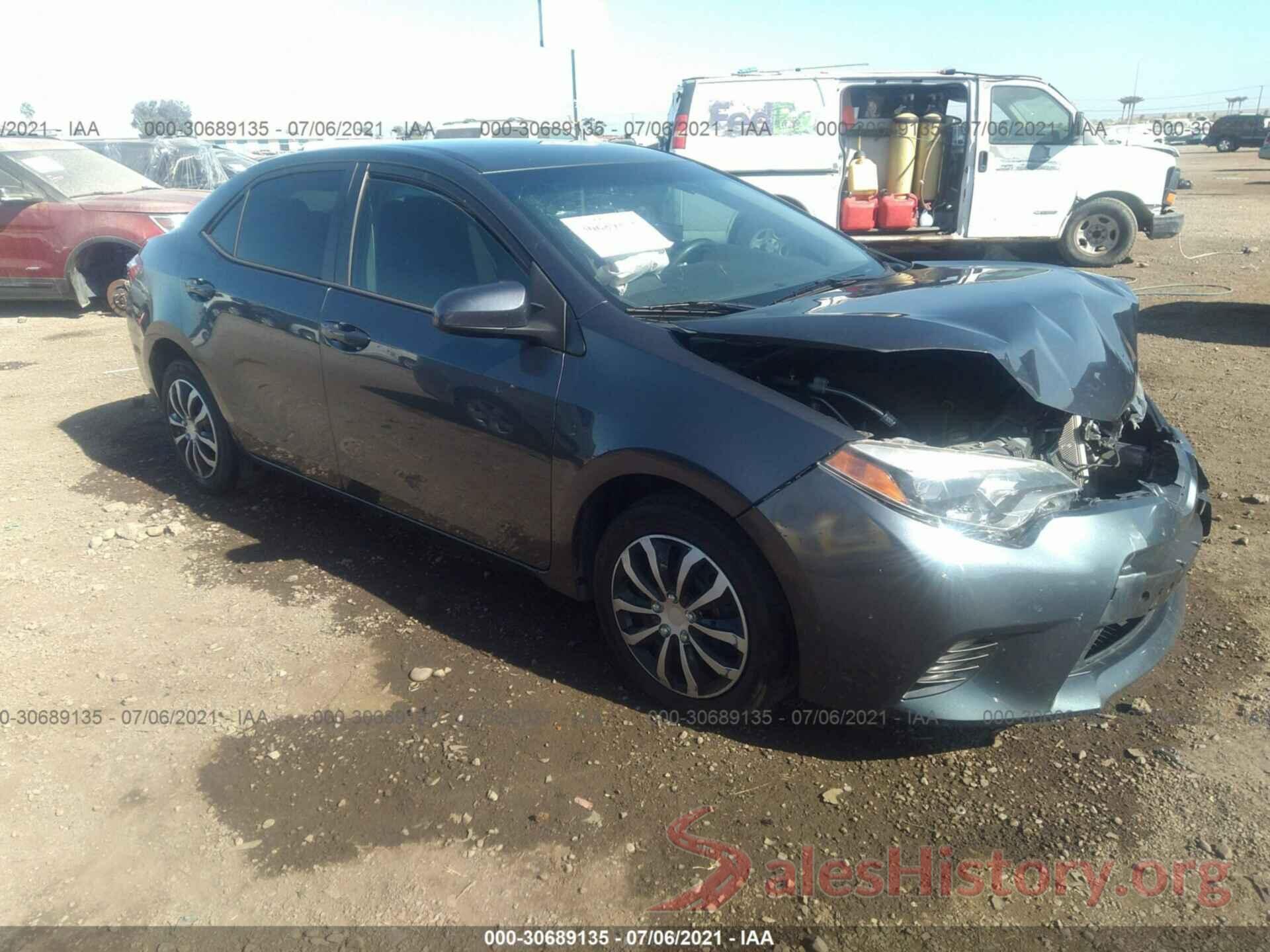 2T1BURHEXGC683469 2016 TOYOTA COROLLA