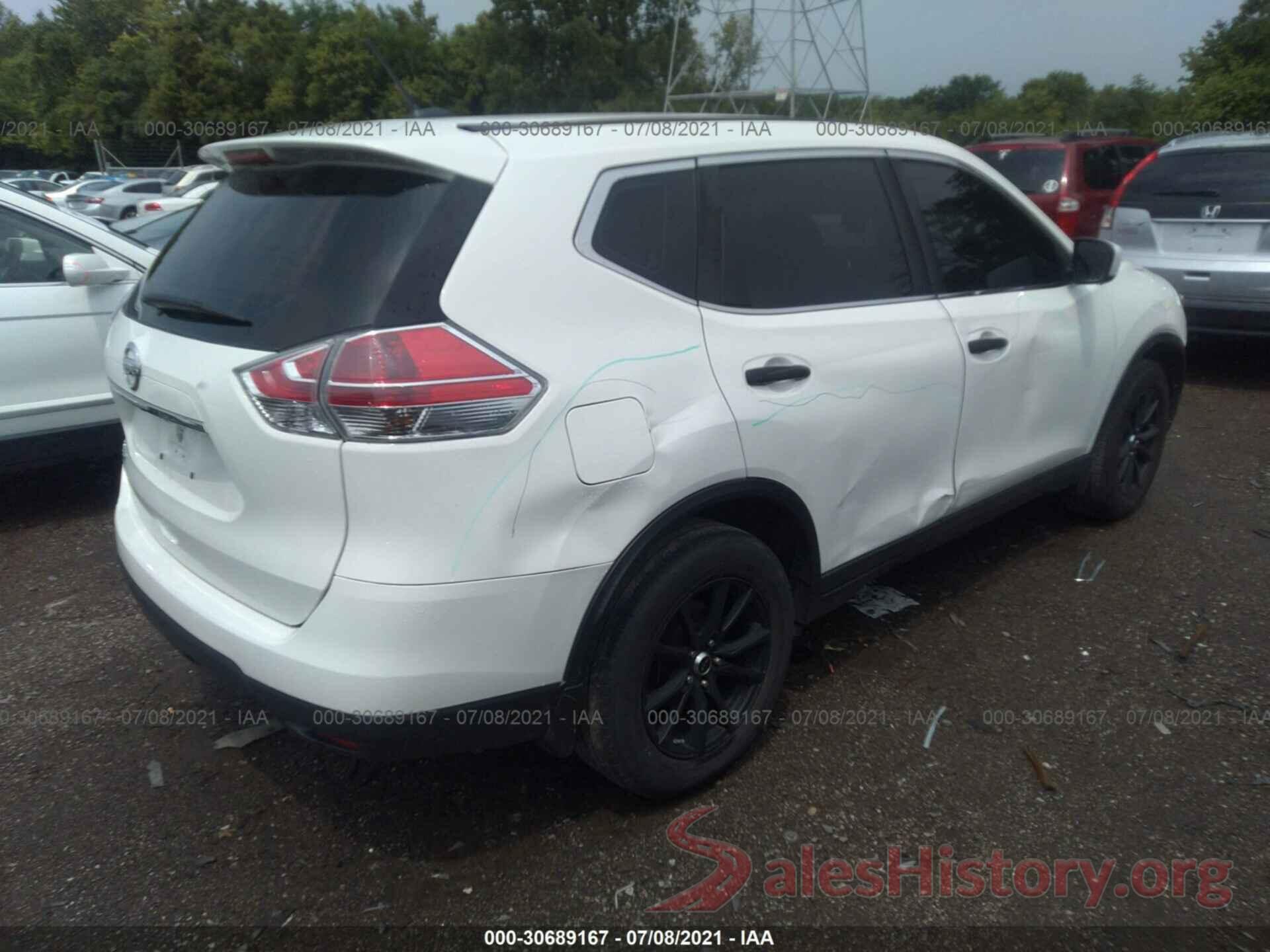 5N1AT2MT6GC911935 2016 NISSAN ROGUE