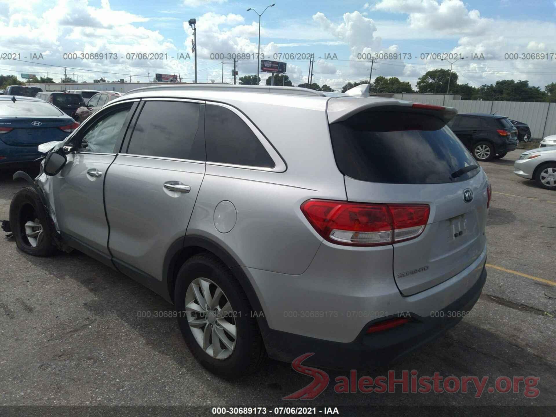 5XYPG4A37GG032698 2016 KIA SORENTO