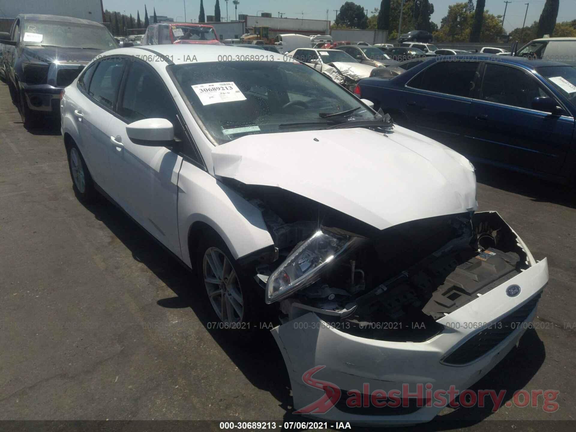 1FADP3F2XJL262234 2018 FORD FOCUS