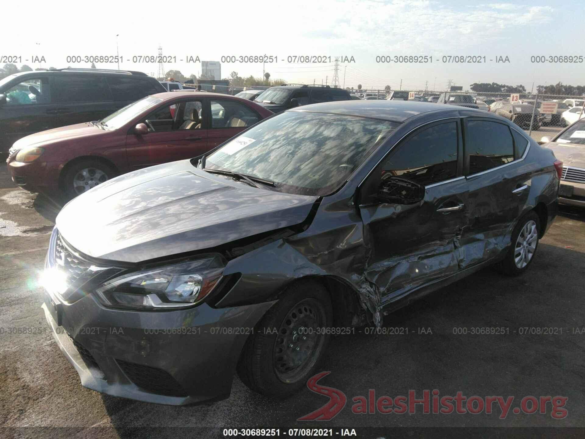 3N1AB7APXHL675293 2017 NISSAN SENTRA