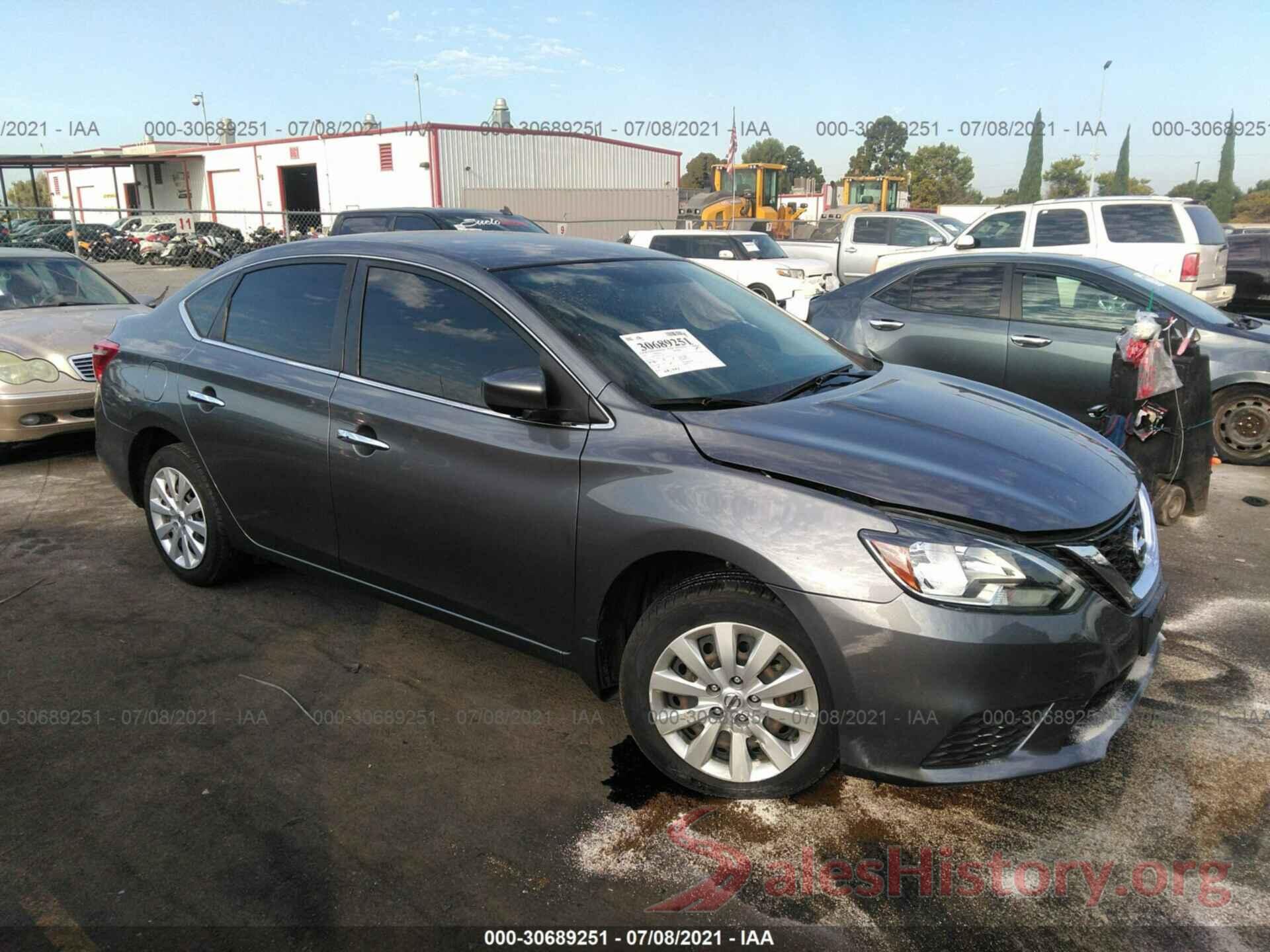 3N1AB7APXHL675293 2017 NISSAN SENTRA