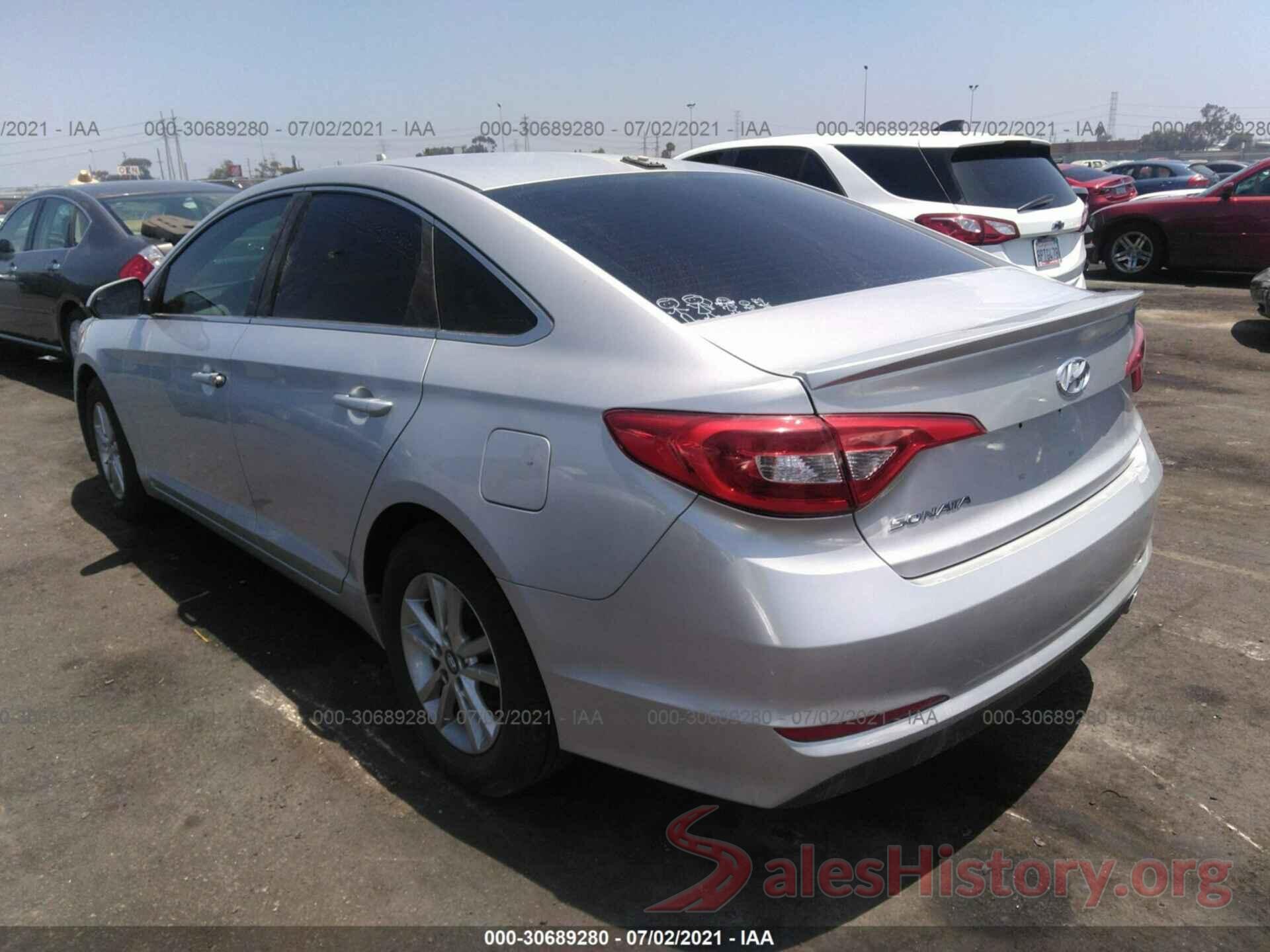 5NPE24AF9HH494481 2017 HYUNDAI SONATA