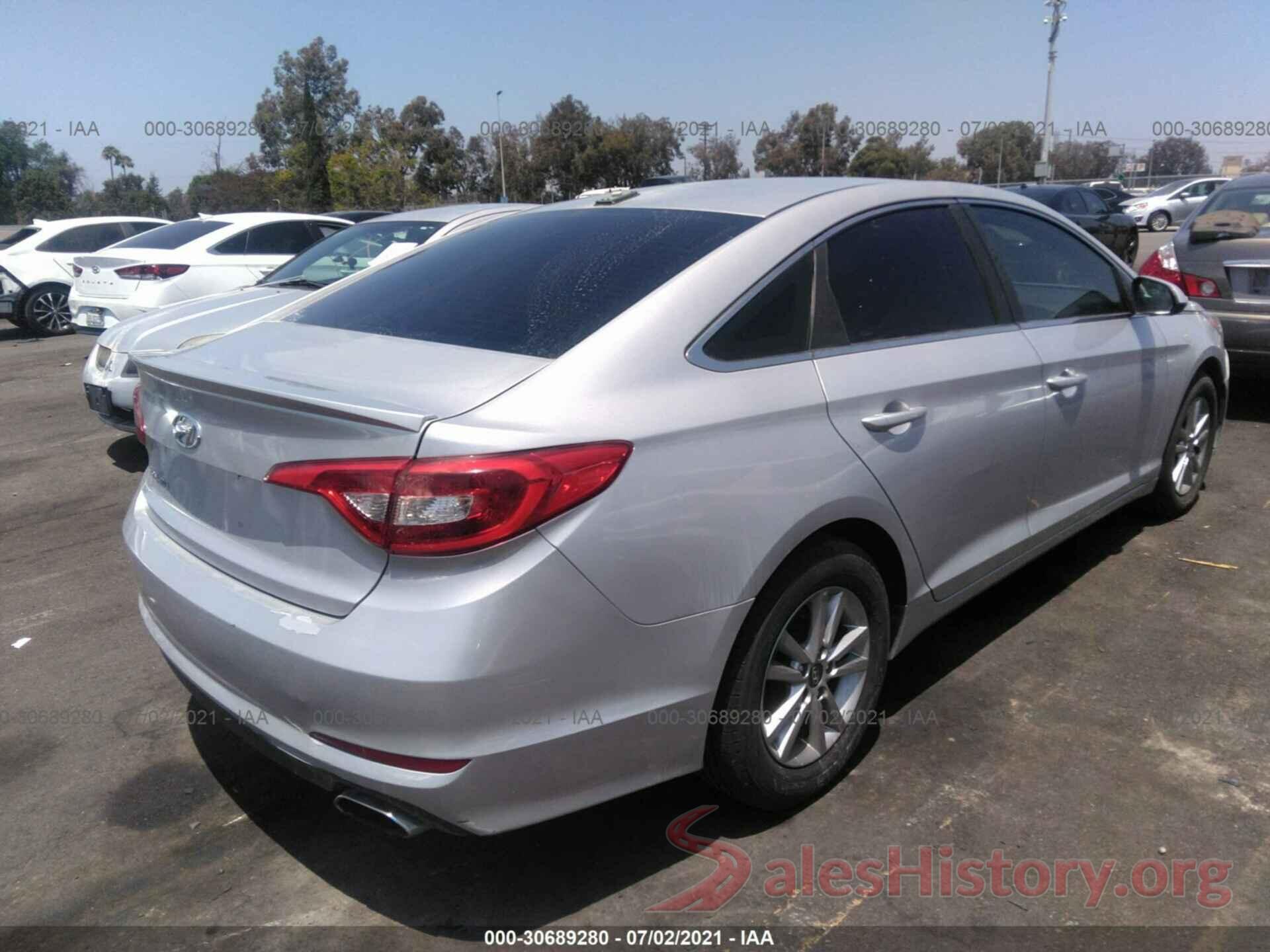 5NPE24AF9HH494481 2017 HYUNDAI SONATA