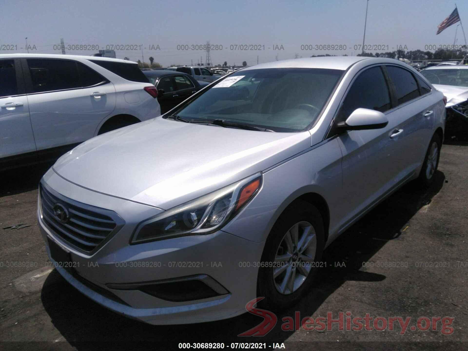 5NPE24AF9HH494481 2017 HYUNDAI SONATA